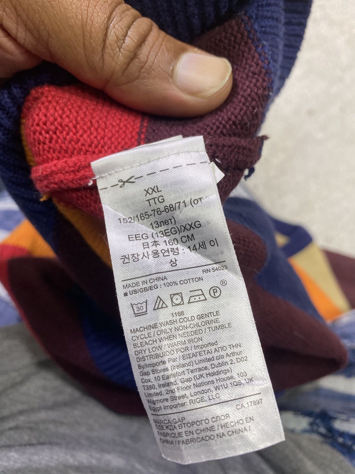 Gap GAP multicolour shirt size s Size US S / EU 44-46 / 1 - 6 Thumbnail