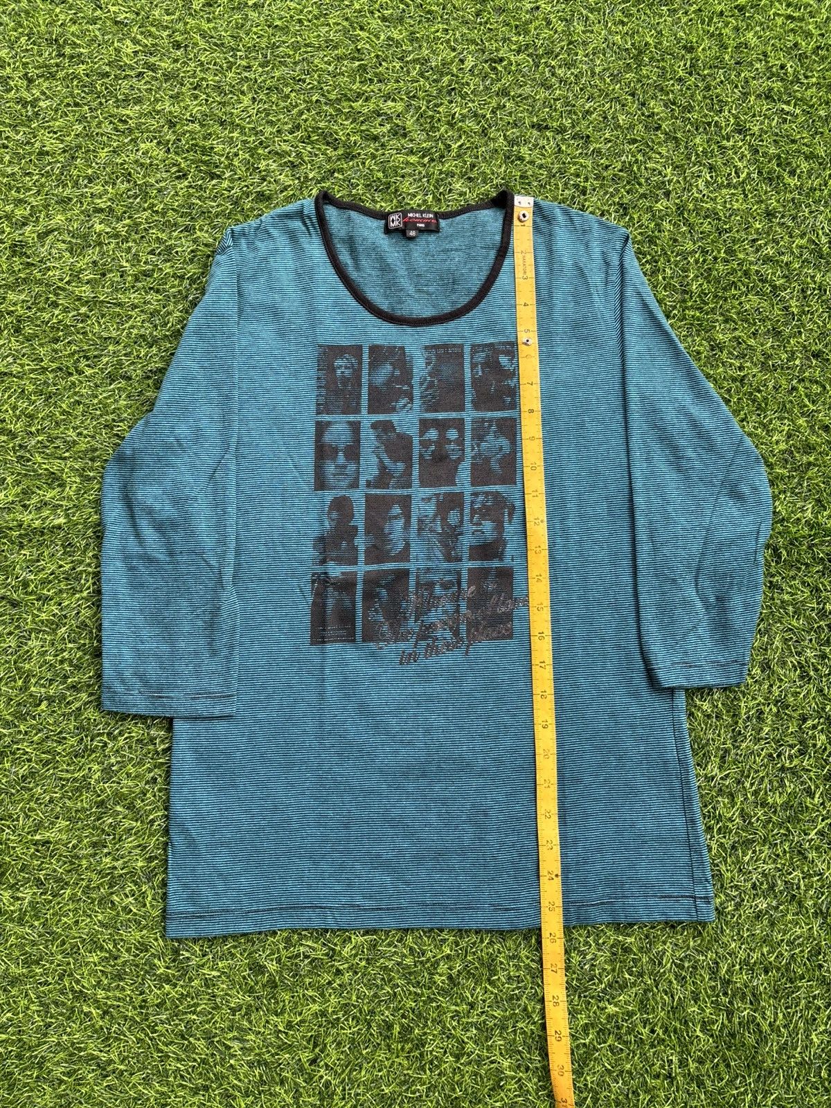 Hysteric Glamour Y2k Michel Klein Phototee Punk style Stripe Longsleeve Size US M / EU 48-50 / 2 - 8 Thumbnail
