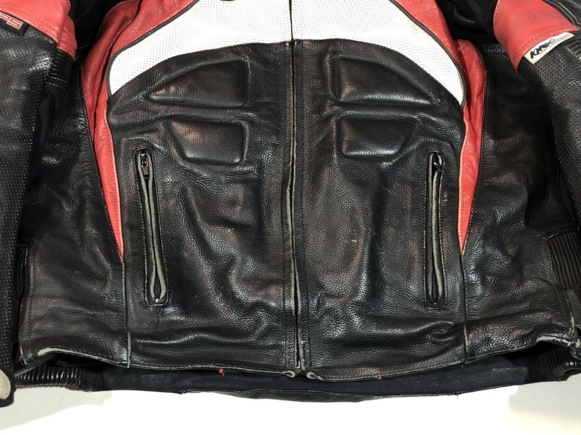 Dainese × Ferrari × Yamaha RST Motorcycle Leather Jacket Racing Size US L / EU 52-54 / 3 - 10 Thumbnail
