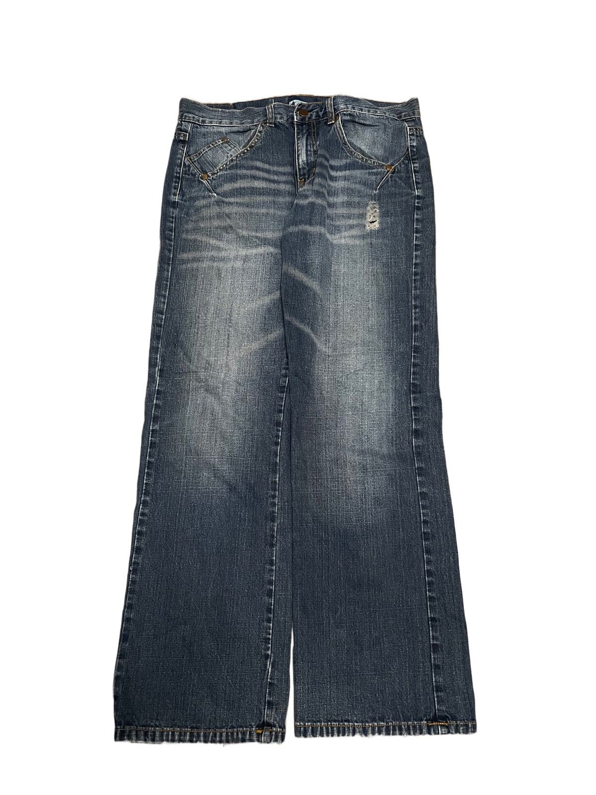 image of Archival Clothing x Vintage Straight Fit Denims Archived Vintage, Men's (Size 33)