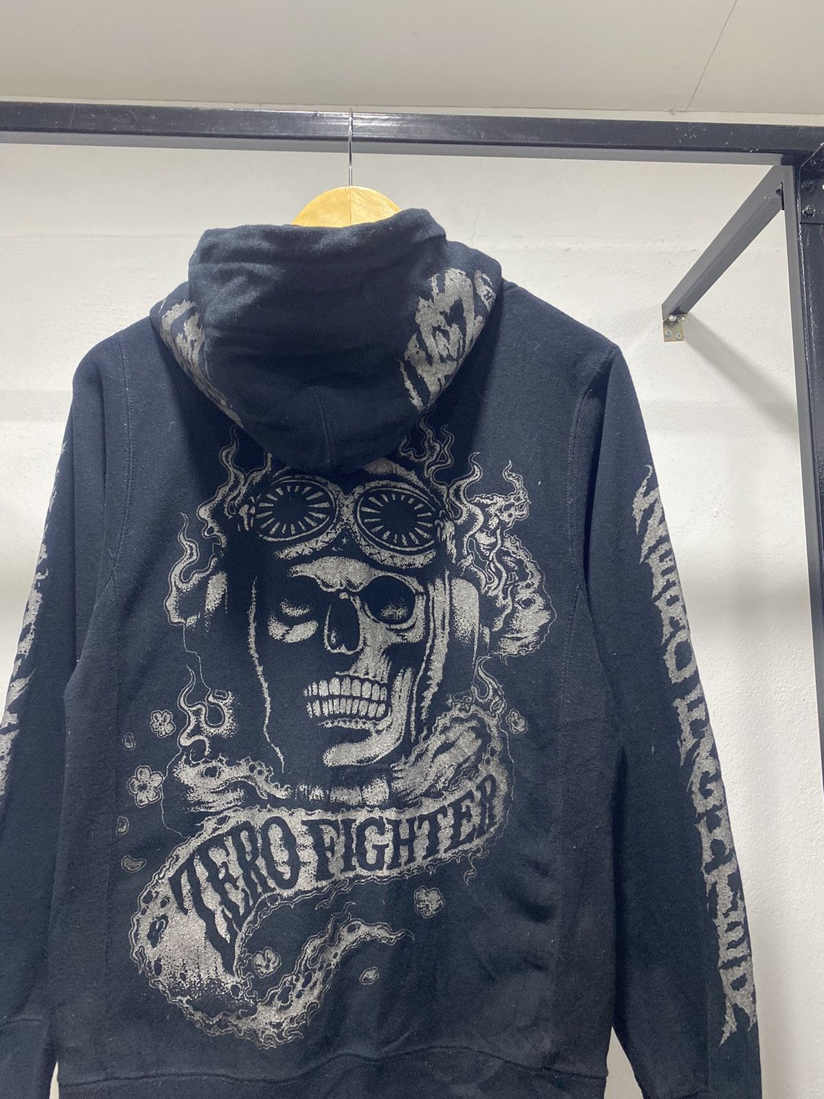 Hysteric Glamour Skull☠️ Zero Fighter Punk Zipper Hoodie Grunge Lgb Hysteric Size US S / EU 44-46 / 1 - 2 Thumbnail