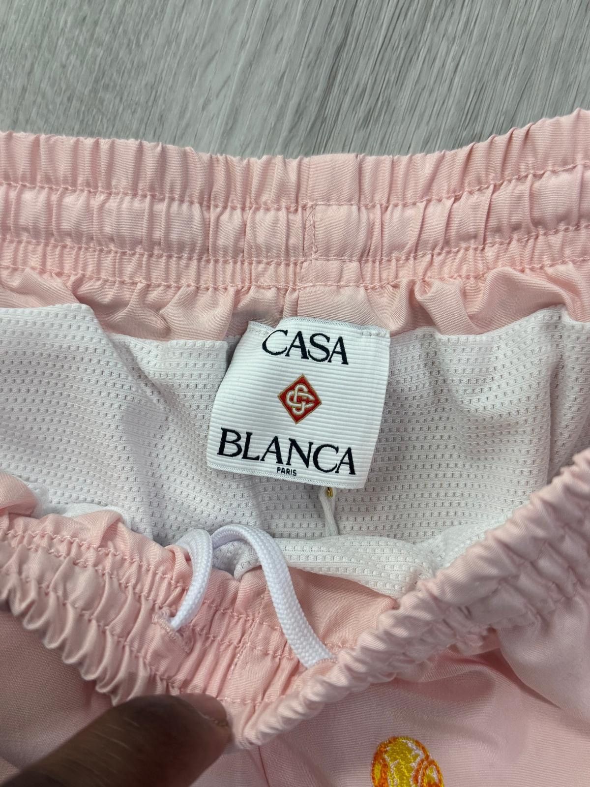 Casablanca Casablanca Swim Embroidery Shorts Size US 29 - 3 Thumbnail