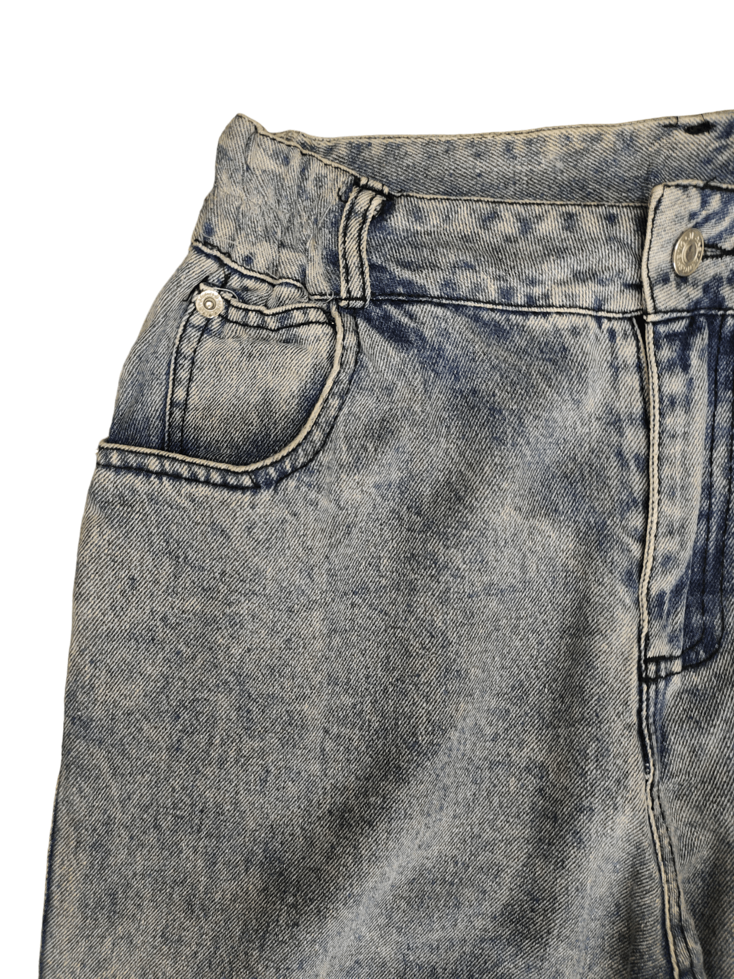 Hysteric Glamour Ahstudio Light Wash Bondage Punk Baggy Denim Pants Size US 28 / EU 44 - 4 Thumbnail