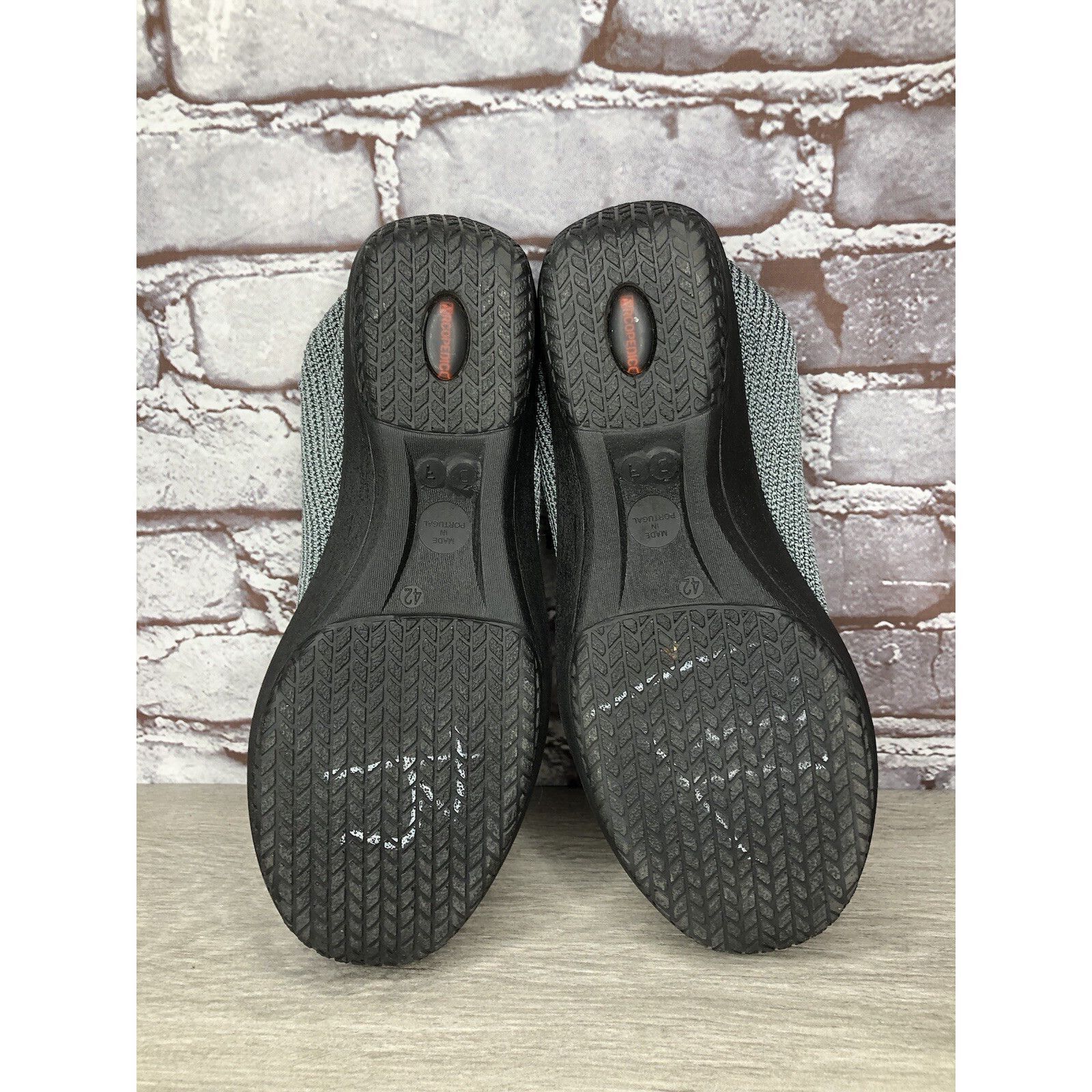 Other Arcopedico LS Grey Blue Vegan Knit Lace Up Comfort Shoes Wom Size US 11 / IT 41 - 21 Thumbnail