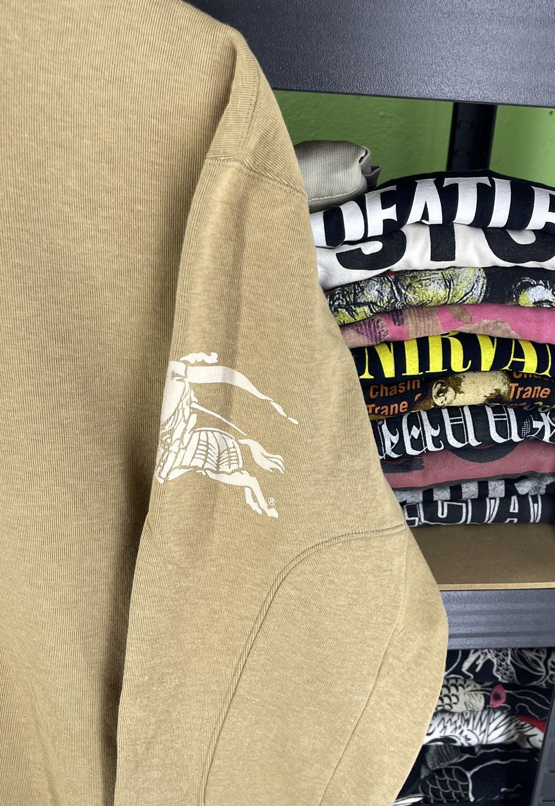 Burberry Burberry London Sweatshirt Half Zipper Size US L / EU 52-54 / 3 - 3 Thumbnail
