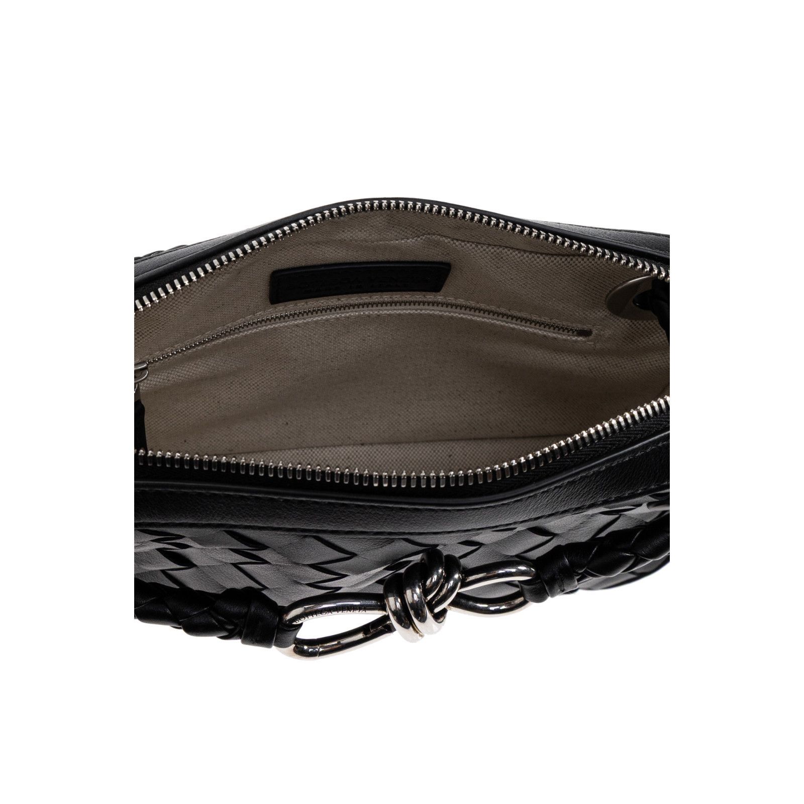 Bottega Veneta BOTTEGA VENETA Andiamo Black Leather Crossbody Bag New & Aut Size ONE SIZE - 4 Thumbnail