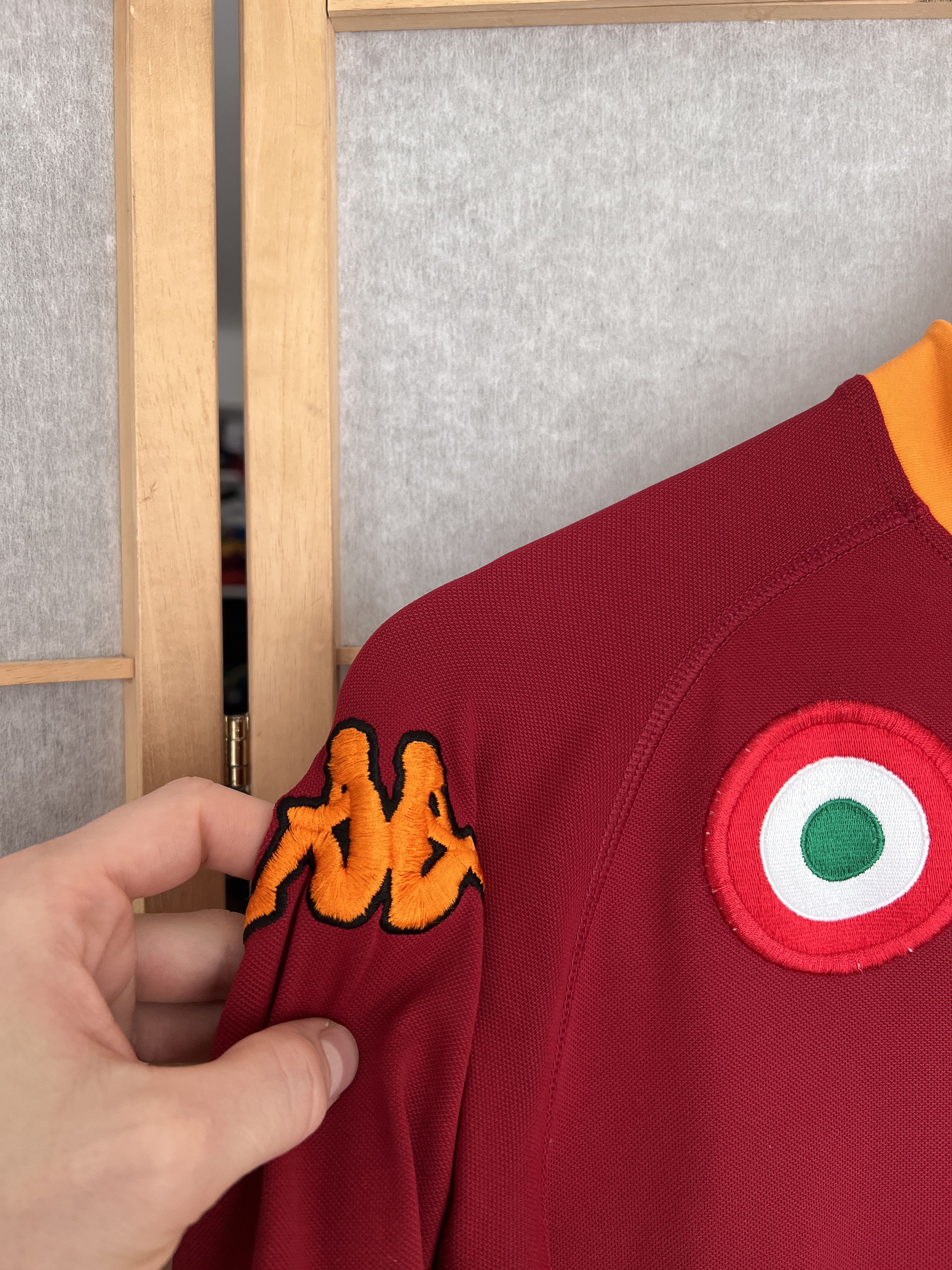 Kappa Rare Kappa AS Roma vintage 2007 home football jersey stretch Size US S / EU 44-46 / 1 - 12 Thumbnail