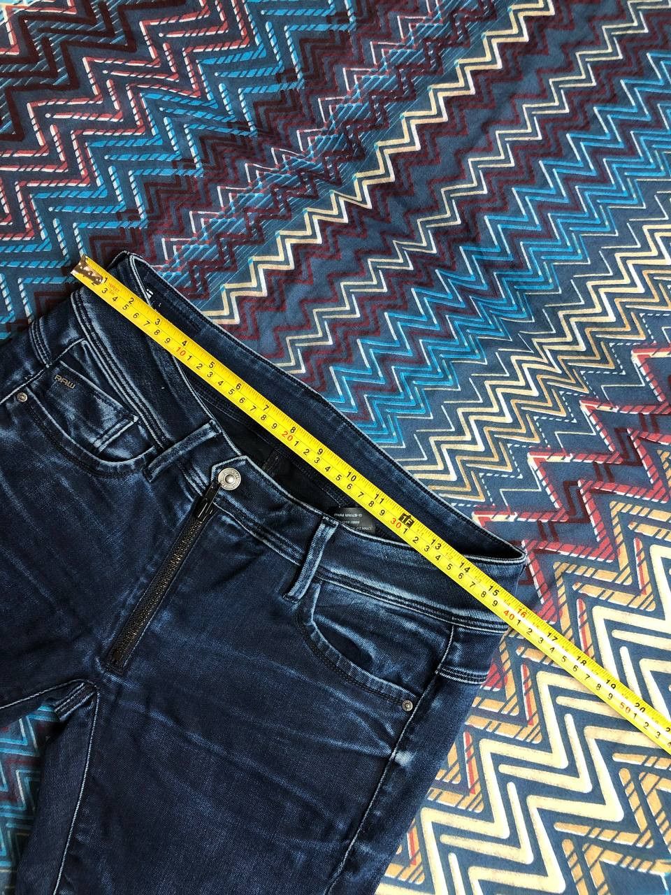 G-Star × Vintage G-Star Raw Y2K faded distressed denim ripped Jeans Size 30" / US 8 / IT 44 - 14 Thumbnail