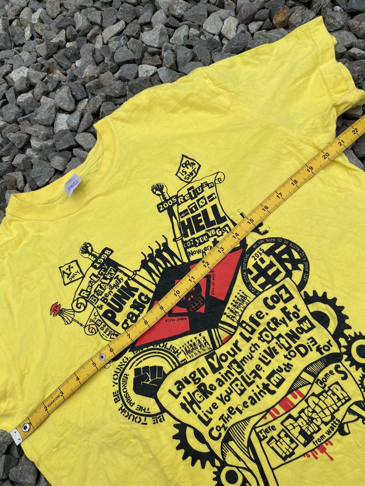 20471120 × If Six Was Nine THE PRISONER PUNK TSHIRT Size US M / EU 48-50 / 2 - 8 Thumbnail