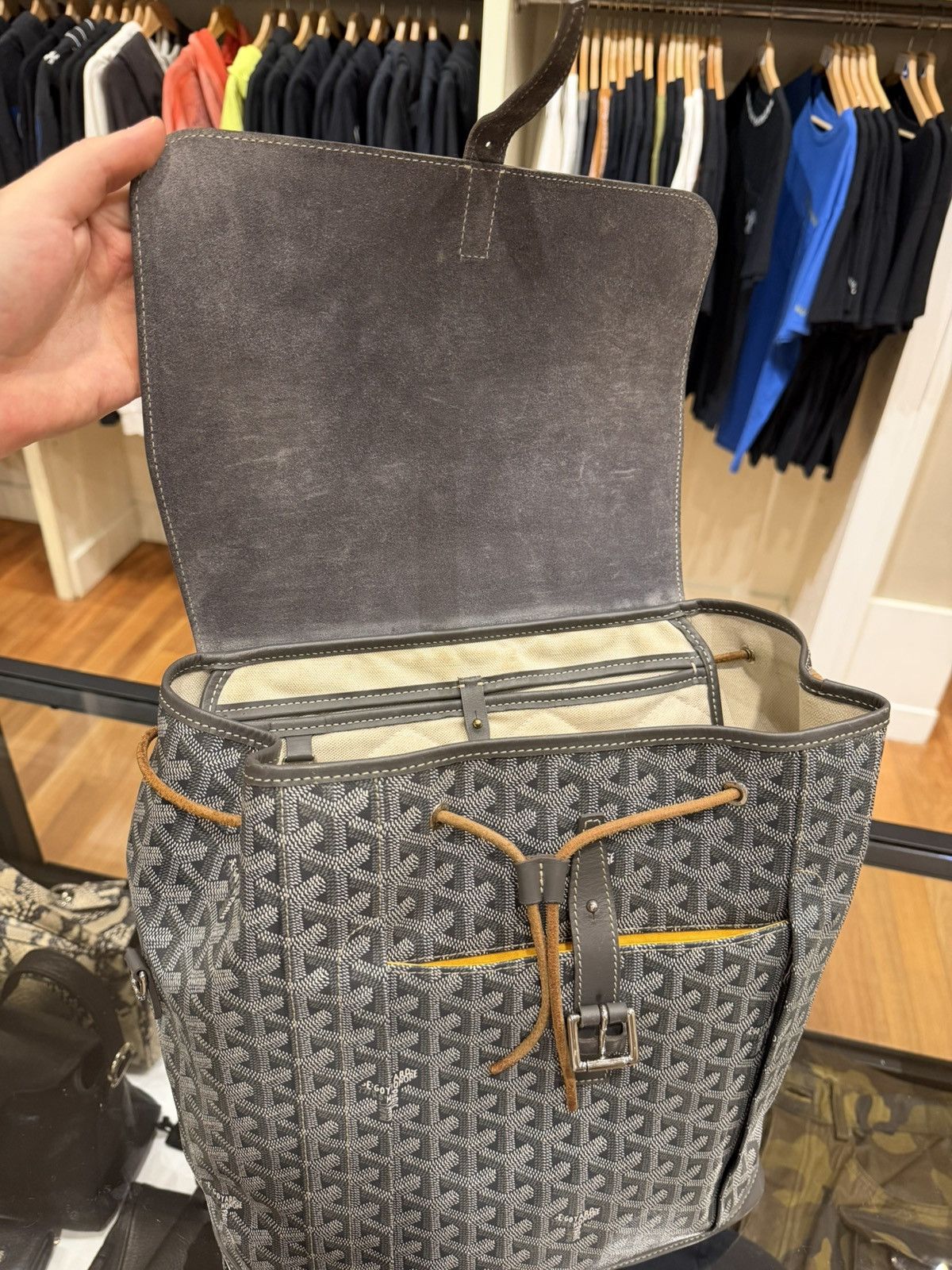 Goyard Goyard Alpin Backpack Grey Size ONE SIZE - 19 Thumbnail
