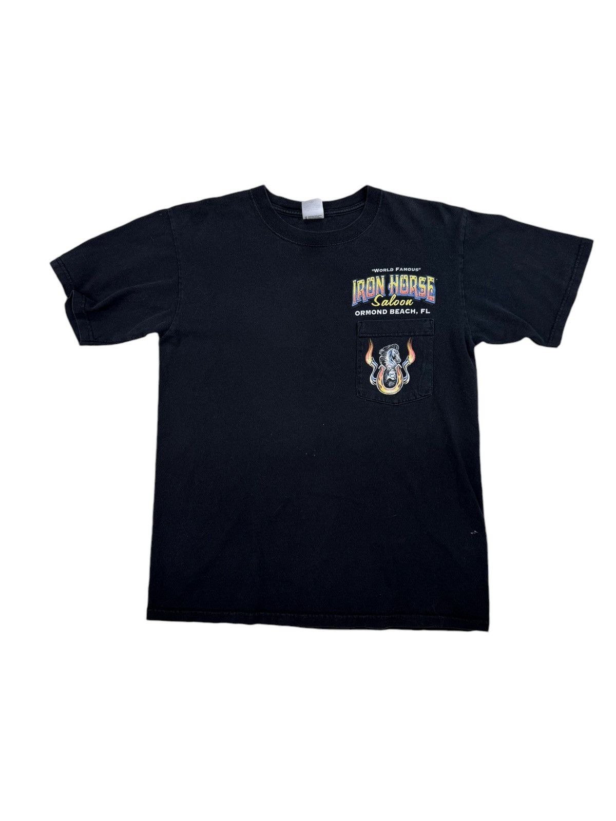 Vintage 2007 Bike Week Iron Horse Saloon Shirt Size US M / EU 48-50 / 2 - 1 Thumbnail