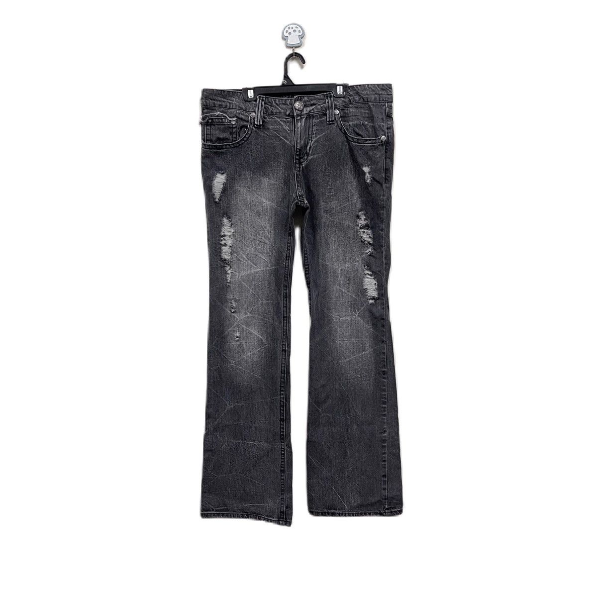 Japanese Brand Flared jeans japanese brand Size US 33 - 1 Thumbnail