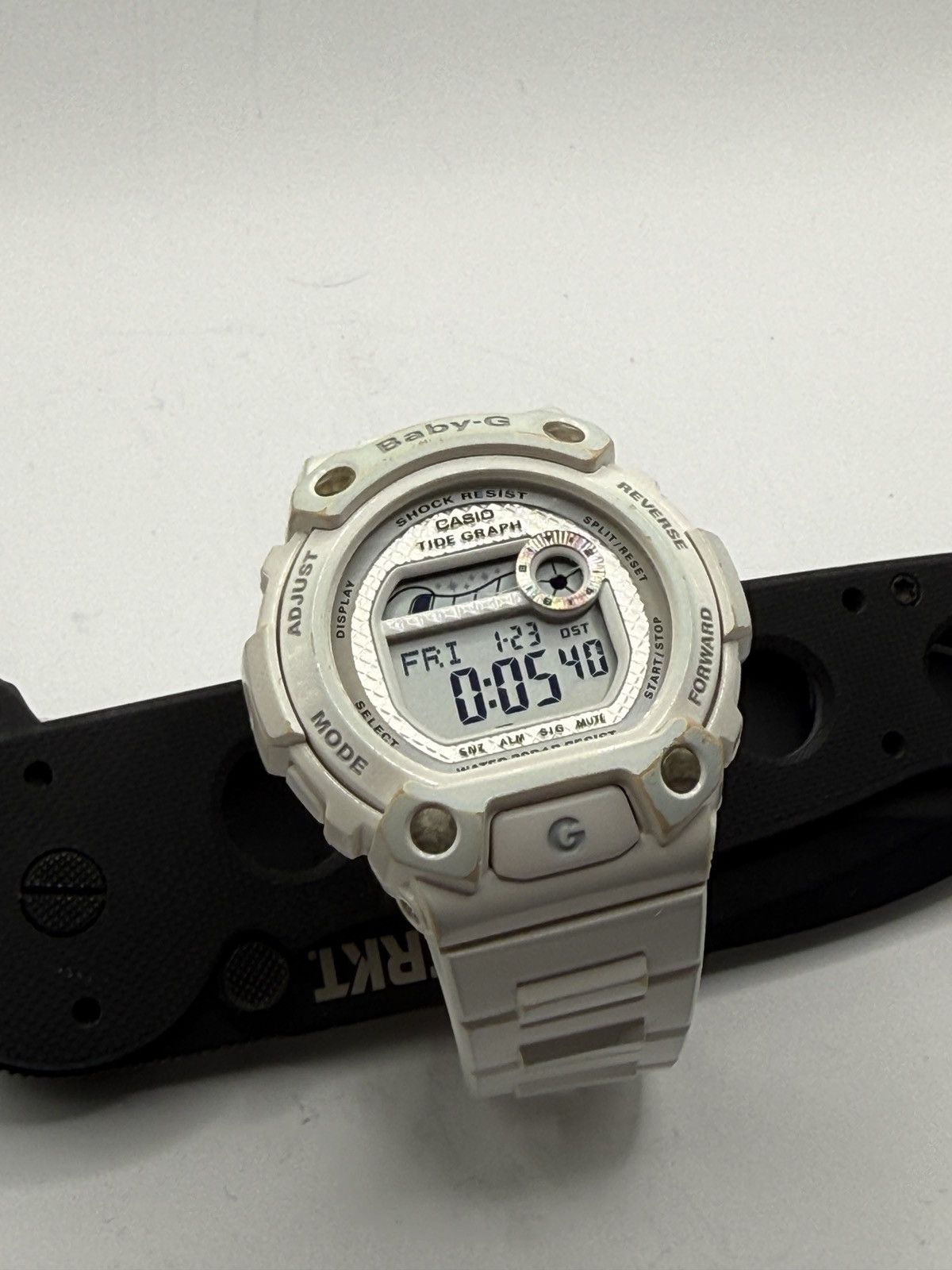 G Shock Vintage Casio Baby-G Tide Graph Y2K Digital Watch / Cream Size ONE SIZE - 4 Thumbnail