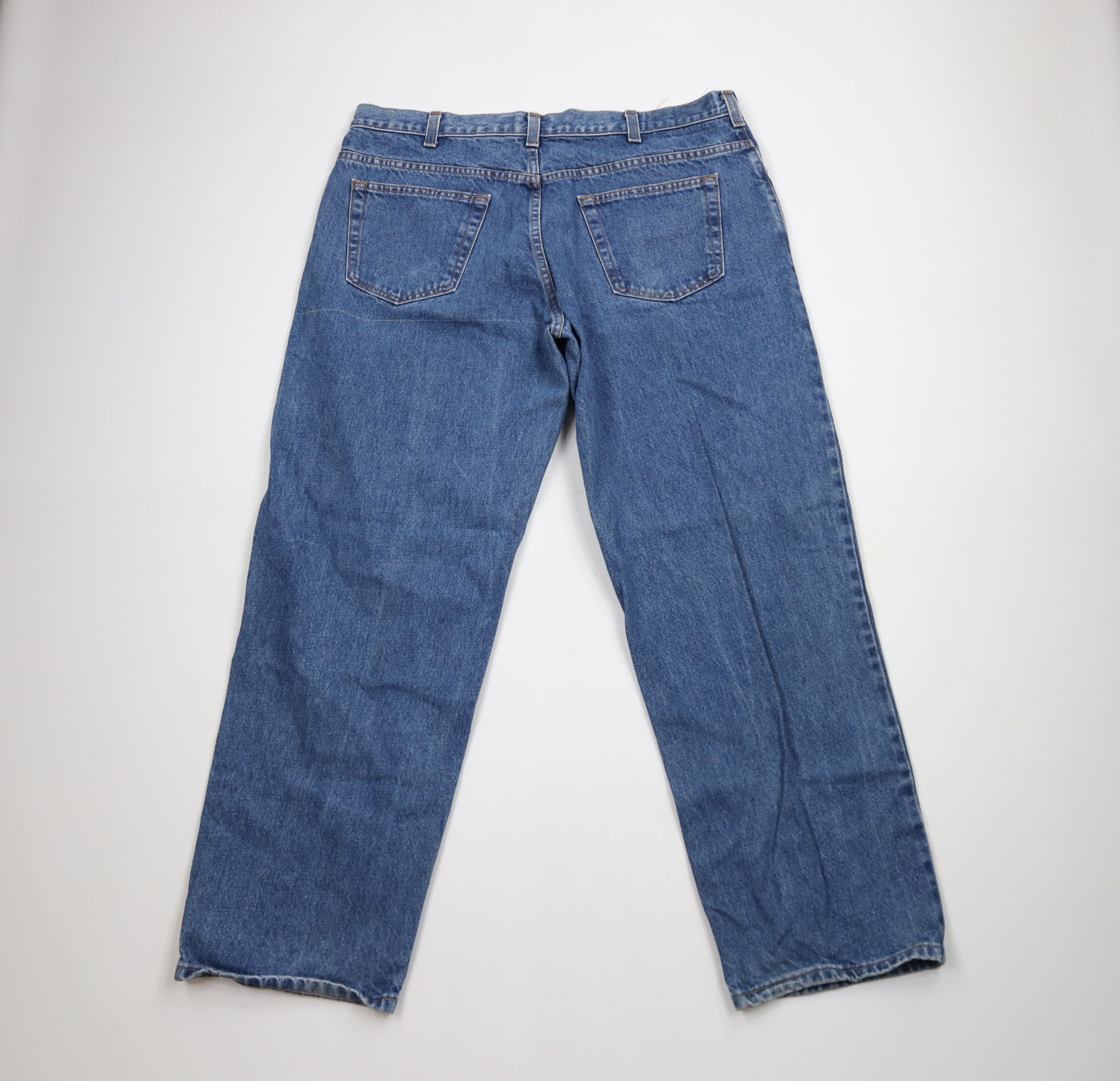 Vintage Vintage 90s Streetwear Baggy Loose Fit Wide Leg Denim Jeans Size US 40 / EU 56 - 7 Thumbnail