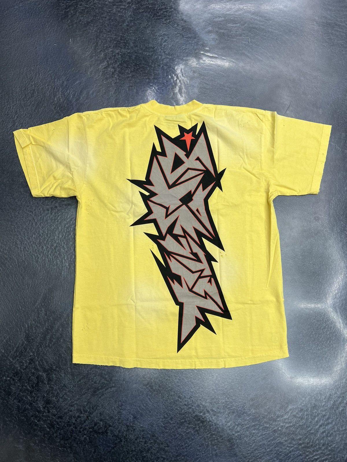 HELLSTAR Hellstar Cracked Print T-Shirt Size US L / EU 52-54 / 3 - 6 Thumbnail