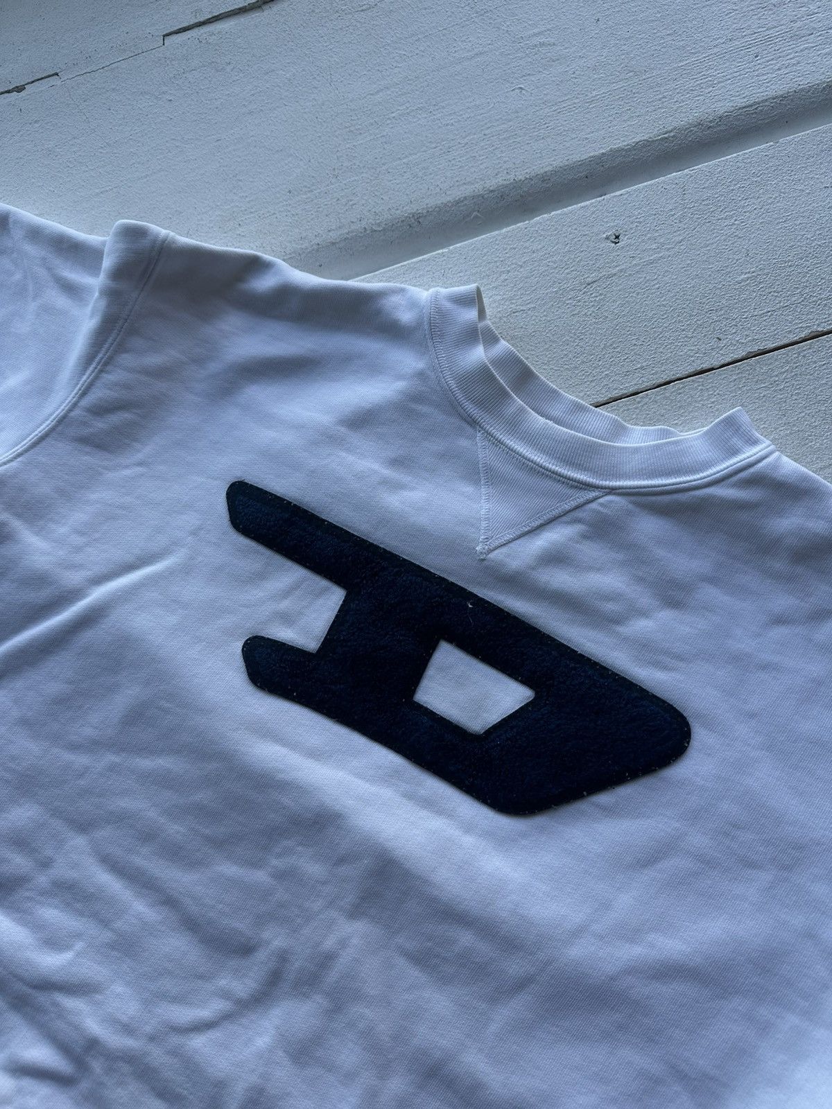 Diesel 🚨DIESEL HYPE D LOGO SWEATSHIRT BOXY FIT BIG LOGO RARE Size US XL / EU 56 / 4 - 5 Thumbnail