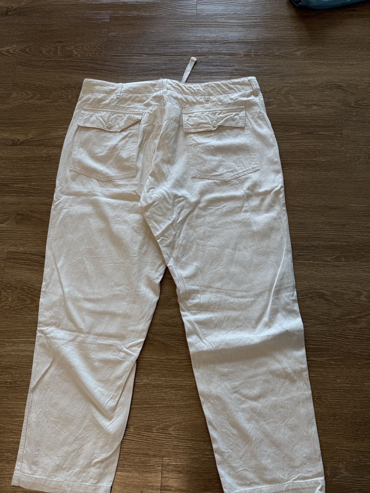 Engineered Garments Engineered Garments Cream Fatigue pants Size US 38 / EU 54 - 7 Thumbnail