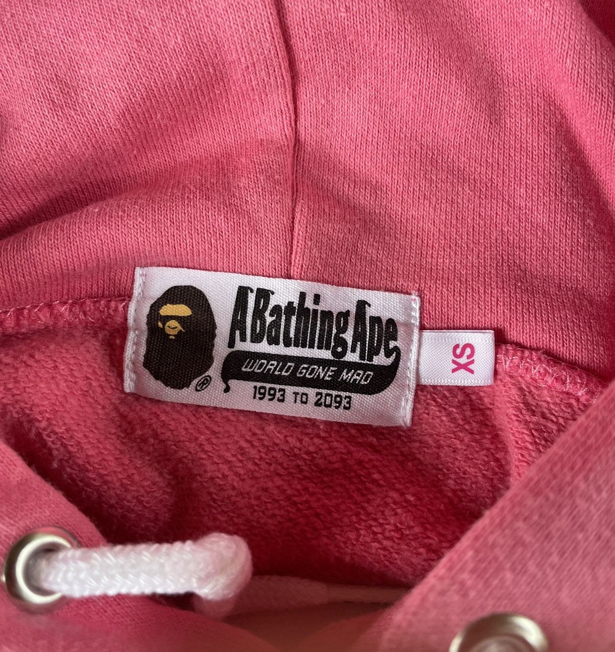 Bape Bape APE Logo Pullover Hoodie Size XS / US 0-2 / IT 36-38 - 9 Thumbnail