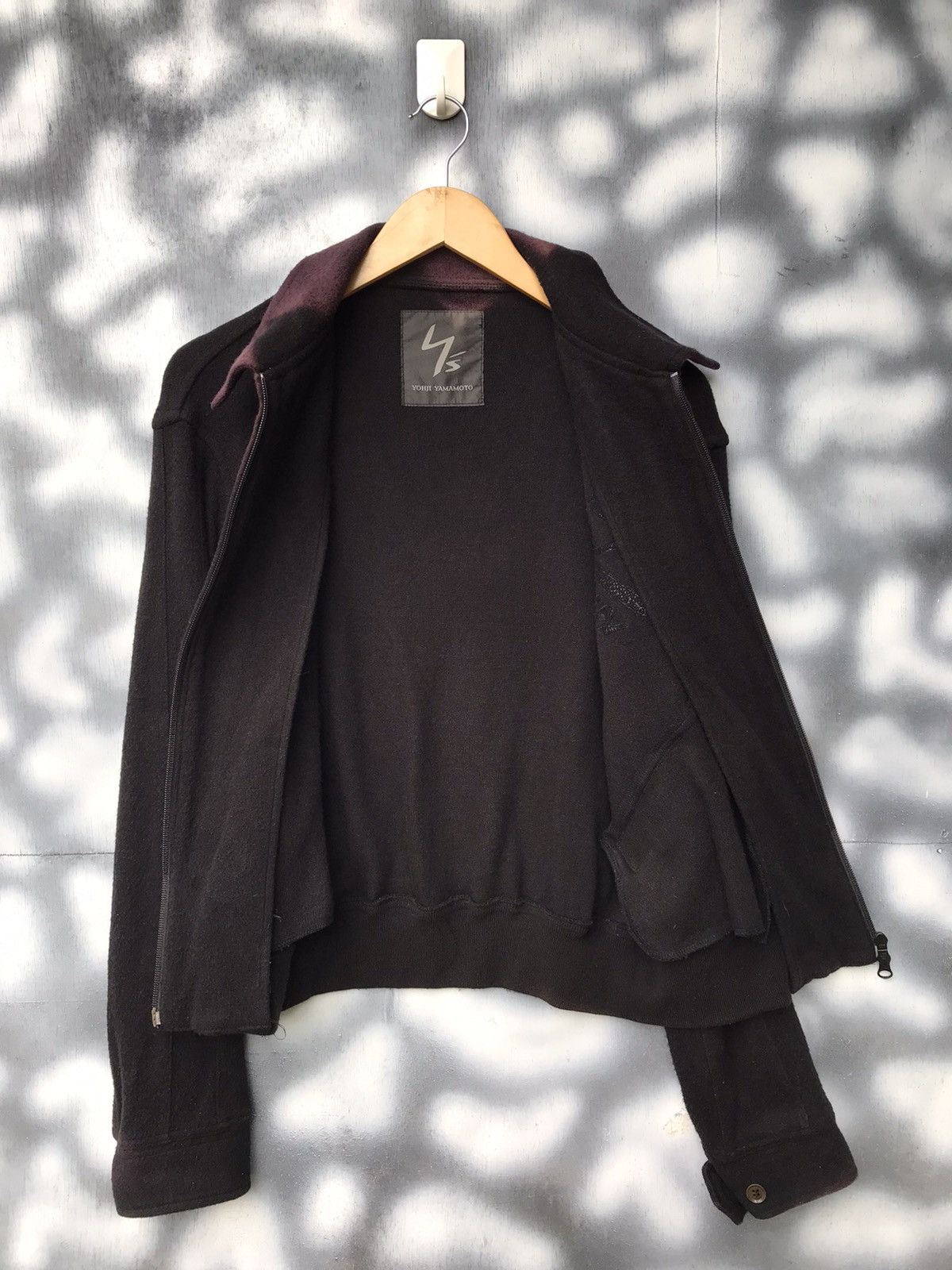 Yohji Yamamoto Sun faded Yohji Yamamoto zipper sweatshirt Size US M / EU 48-50 / 2 - 7 Thumbnail