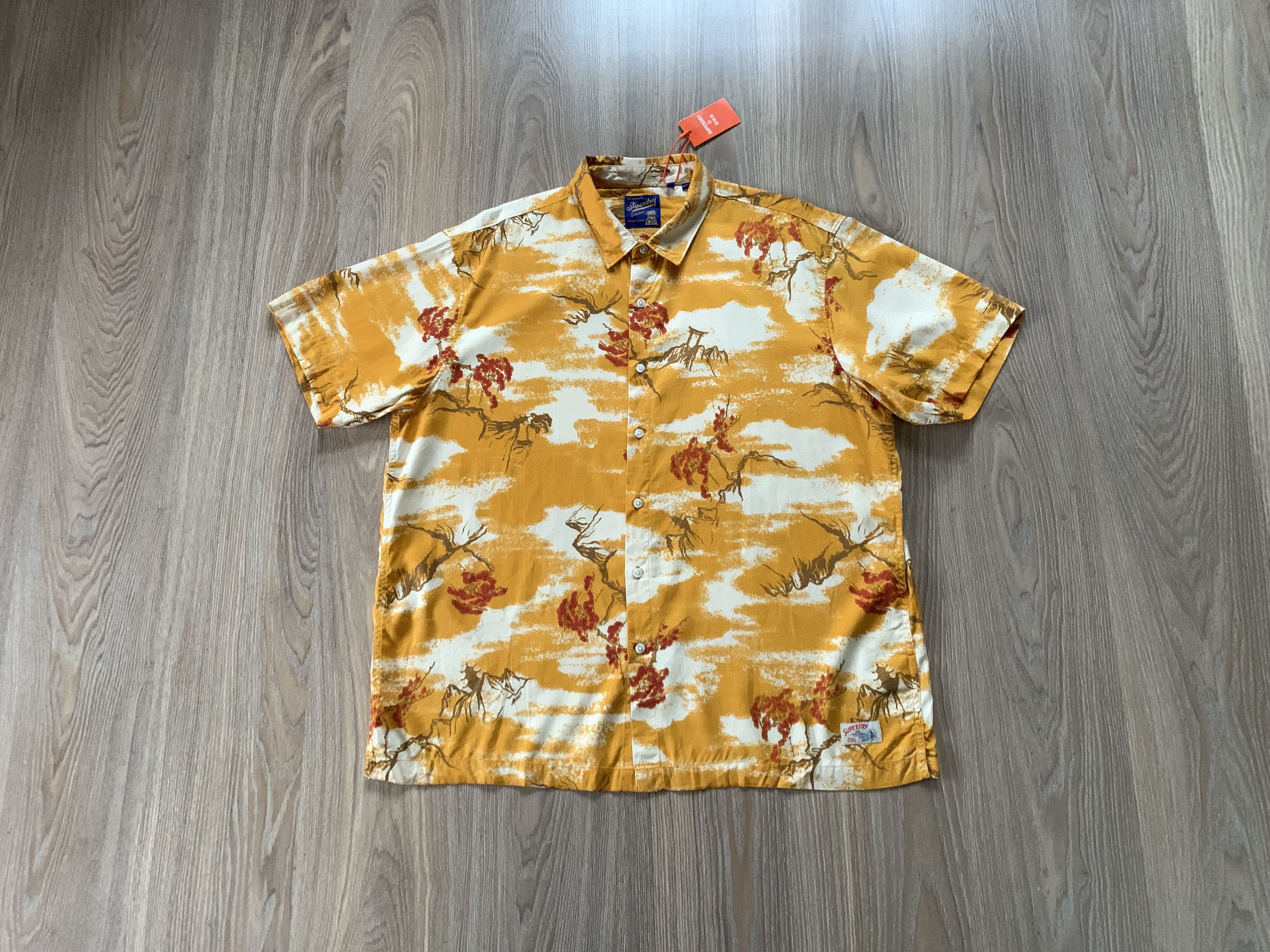 Japanese Brand × Superdry Superdry Cotton Short Sleeve Hawaiian Shirt Size US XXL / EU 58 / 5 - 1 Thumbnail