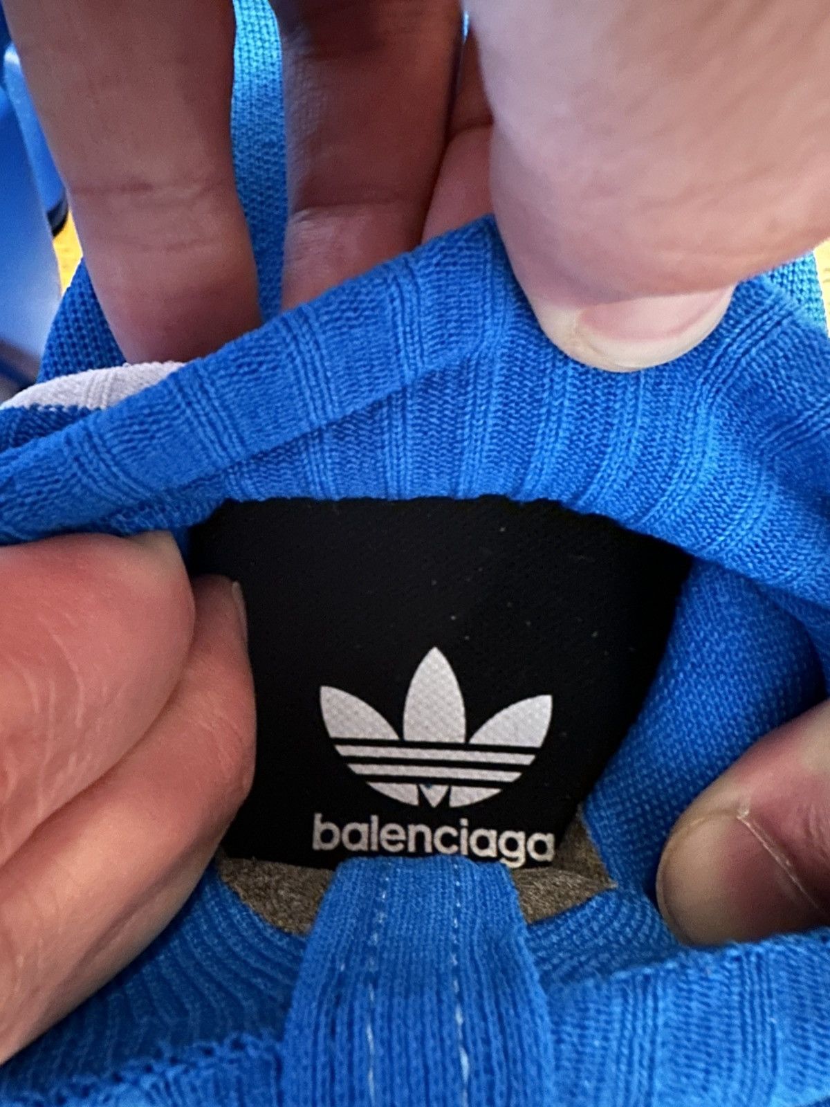 Adidas × Balenciaga ADIDAS × BALENCIAGA SPEED LT / SPEED SNEAKERS IN BLUE Size US 9 / EU 42 - 8 Thumbnail