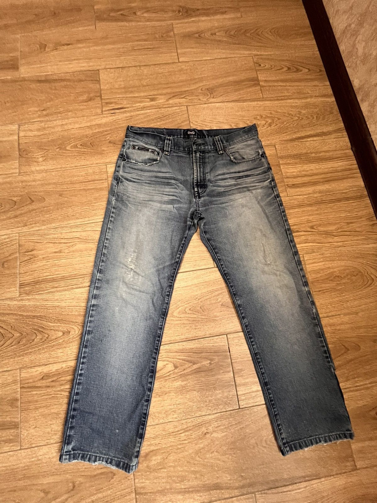Dolce & Gabbana 🔥Vintage Rare Archive Big Logo Dolce & Gabbana jeans denim Size US 34 / EU 50 - 2 Thumbnail