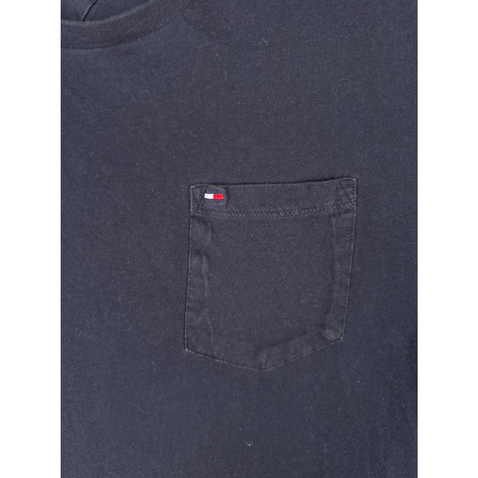 Tommy Hilfiger Tommy Hilfiger Shirt Adult 2XL Blue Cotton Short Sleeve Crew Pocket Logo Embroidered Size US XXL / EU 58 / 5 - 6 Thumbnail