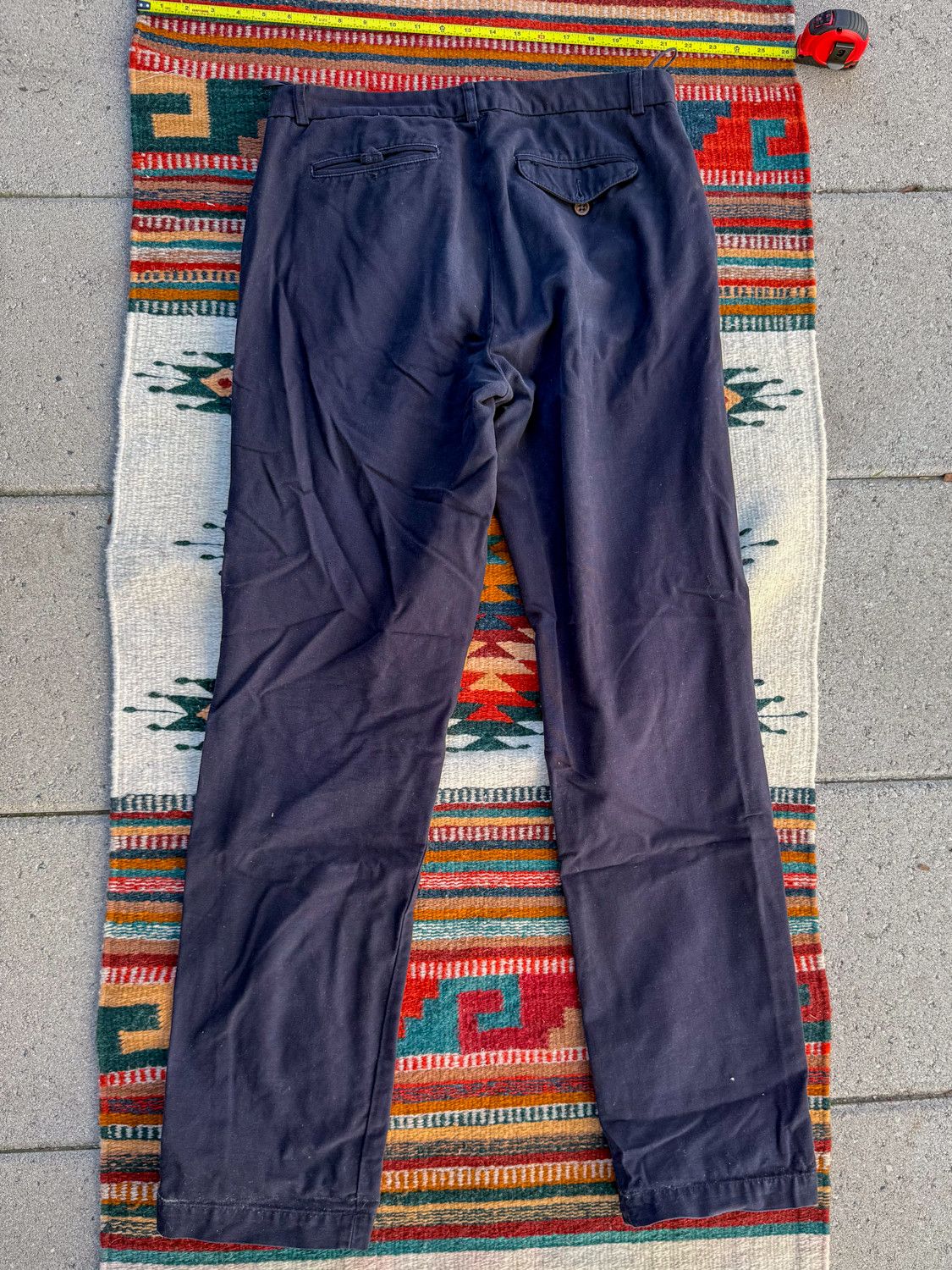 Our Legacy Navy Canvas Chinos - S/S 2013 Size US 32 / EU 48 - 3 Thumbnail