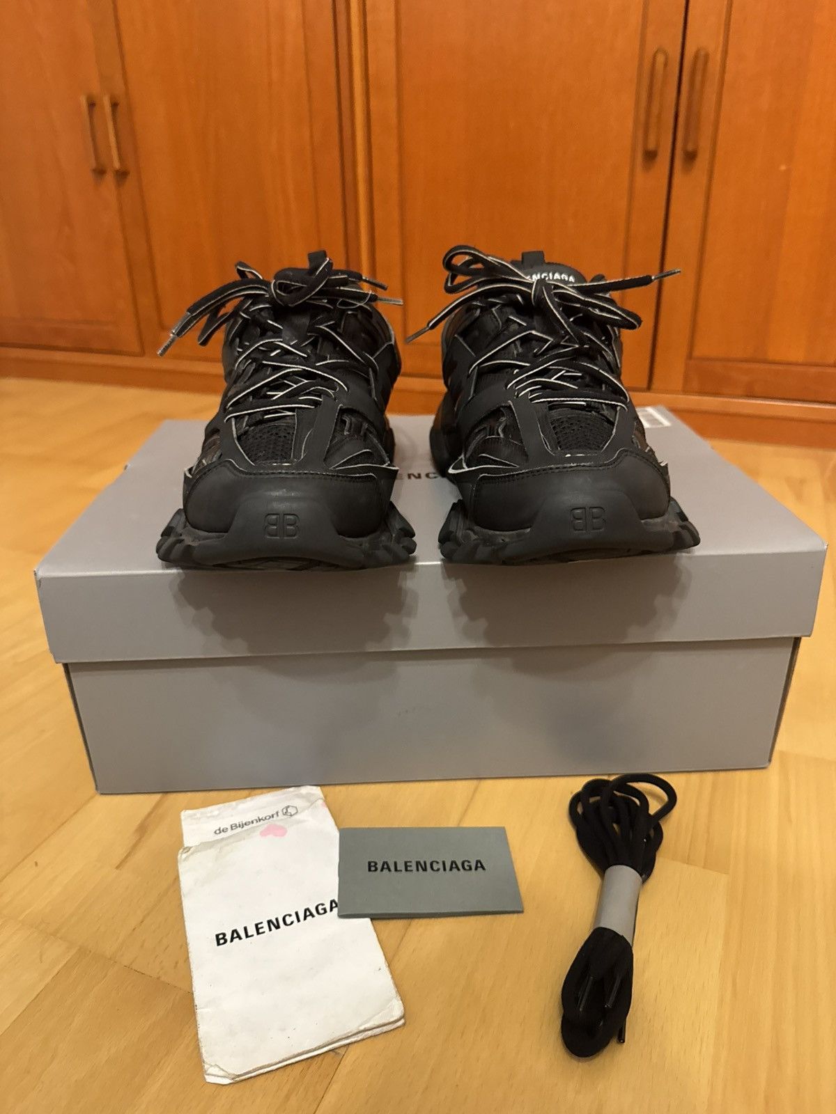 Balenciaga Balenciaga Track Triple Black Size US 7 / EU 40 - 6 Thumbnail