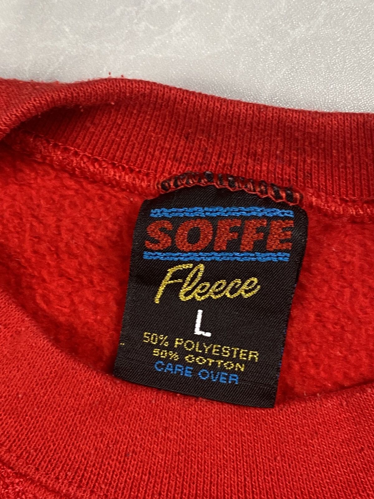 Soffe Vintage 1995 French American Exchange Crewneck Size US L / EU 52-54 / 3 - 4 Thumbnail