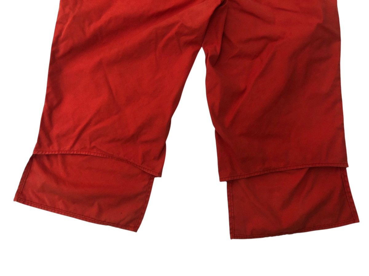 Walter Van Beirendonck RARE 🔥 W. & L.T. ICONIC ORANGE ASYMMETRICAL LEG LENGTH PANT Size US 32 / EU 48 - 8 Thumbnail