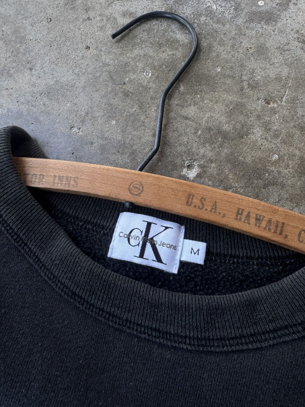 Calvin Klein × Vintage Vintage 90s Calvin Klein Jeans Sweatshirt Size US M / EU 48-50 / 2 - 3 Thumbnail