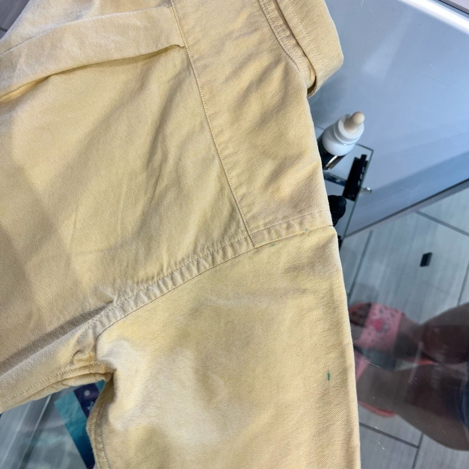 Polo Ralph Lauren Ralph Lauren Yellow Distressed Button Up Shirt Size US XS / EU 42 / 0 - 4 Thumbnail