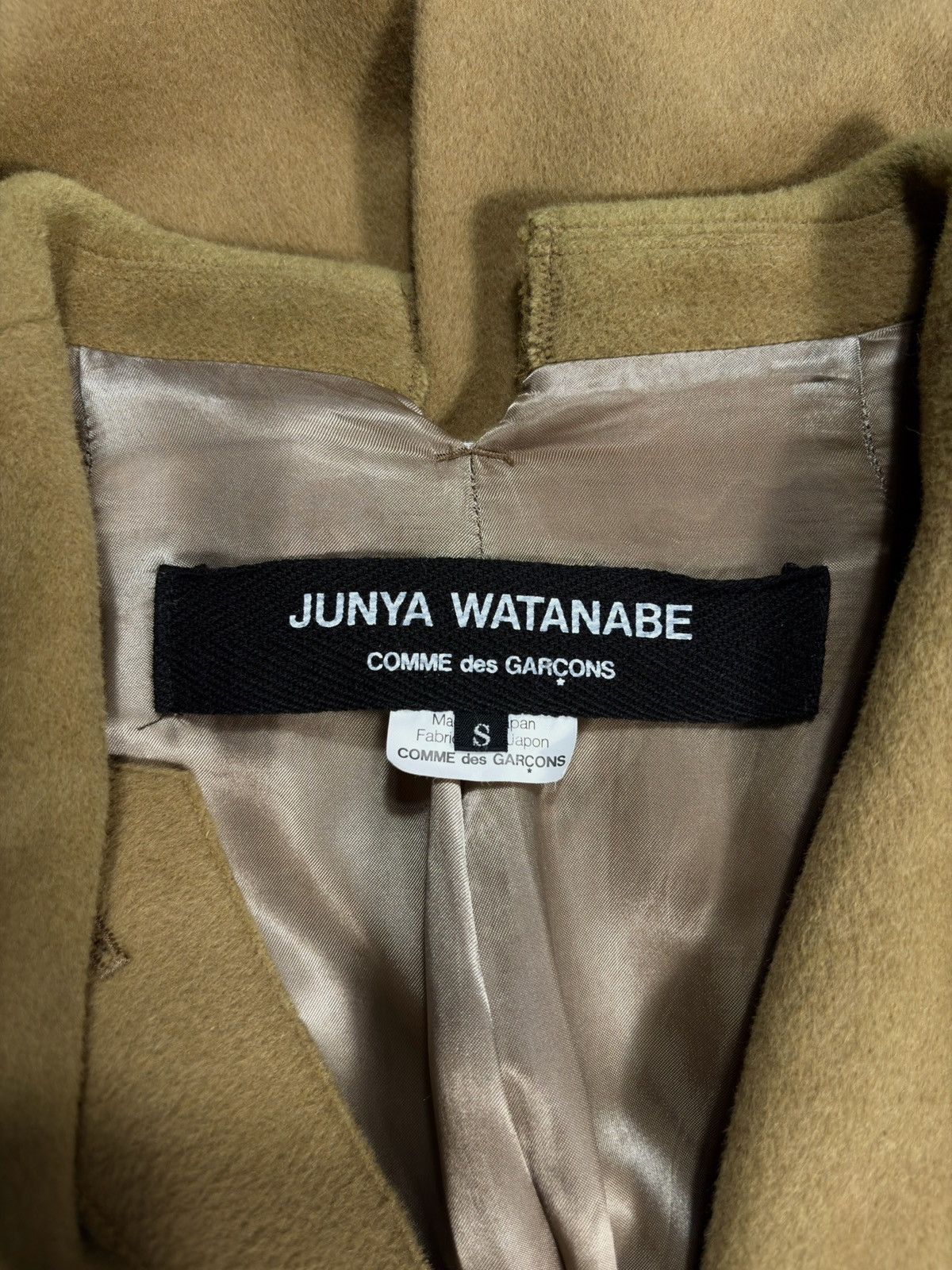 Junya Watanabe Junya Watanabe AW12 Angora/Wool Cape Coat Size US S / EU 44-46 / 1 - 17 Thumbnail