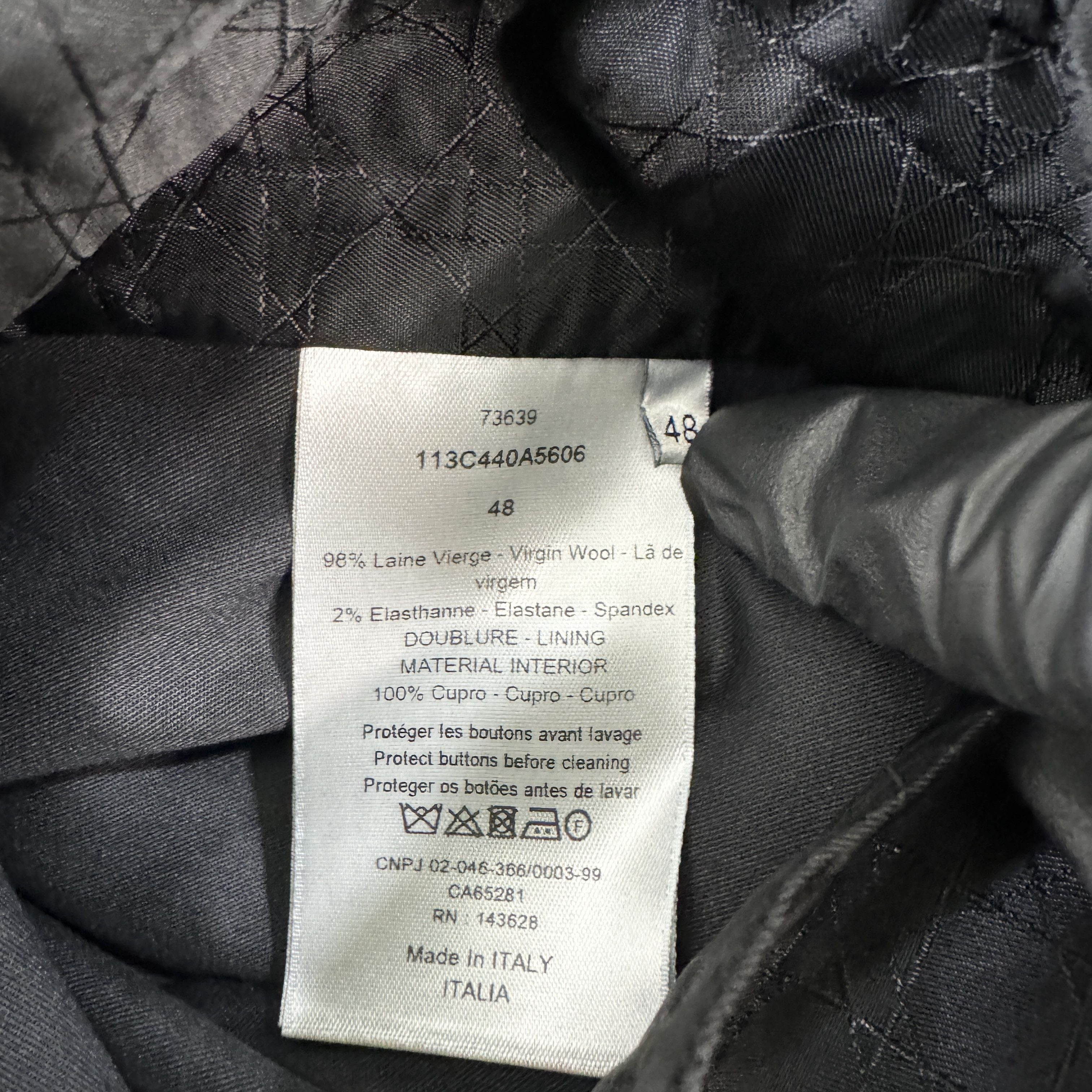 Dior Dior CD Zipper Bomber Jacket & Track Pants Black RRP £2590 Size US M / EU 48-50 / 2 - 10 Thumbnail