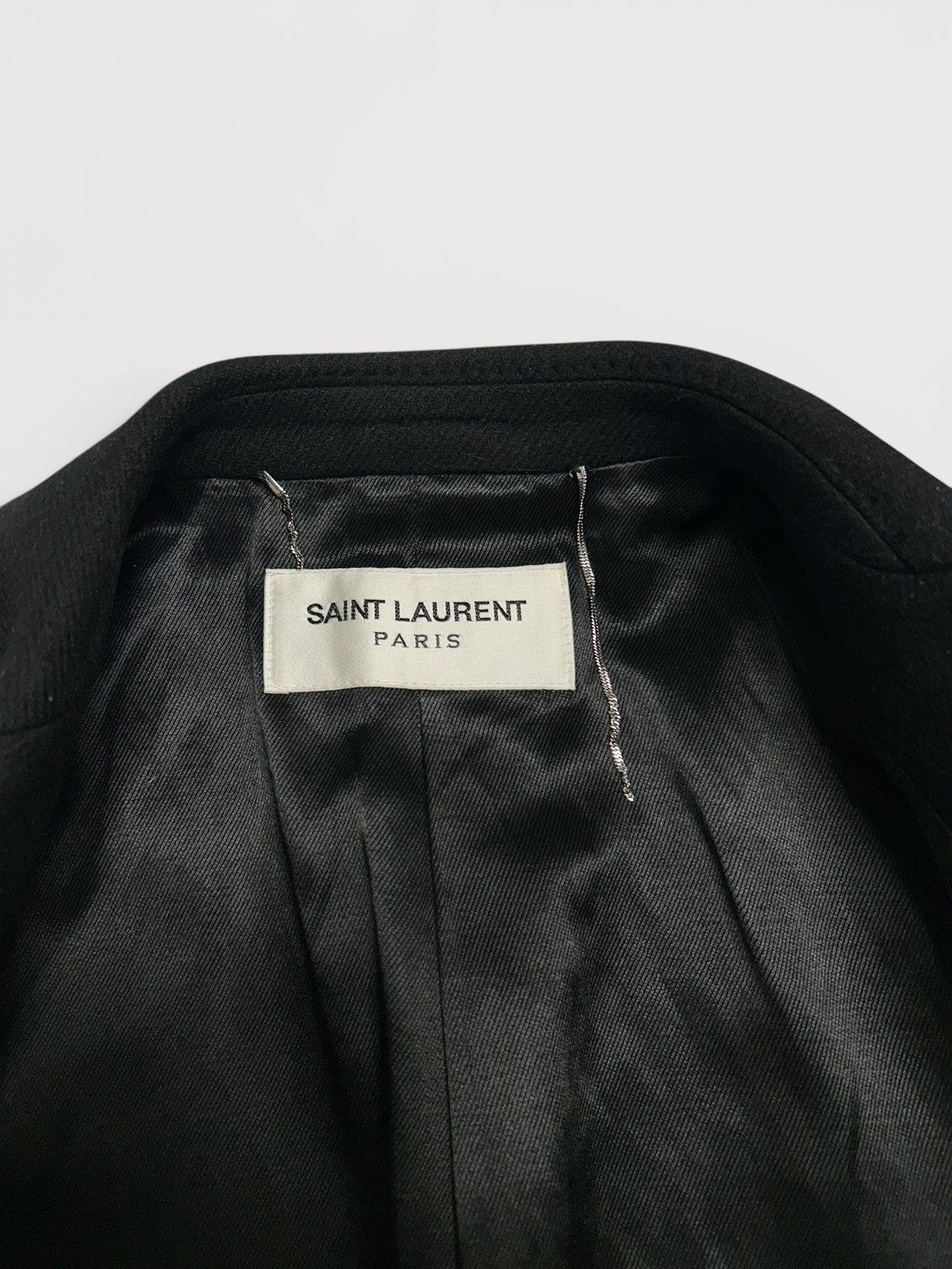 Saint Laurent Paris FW2019 Tailored Wool Coat Size US S / EU 44-46 / 1 - 5 Thumbnail