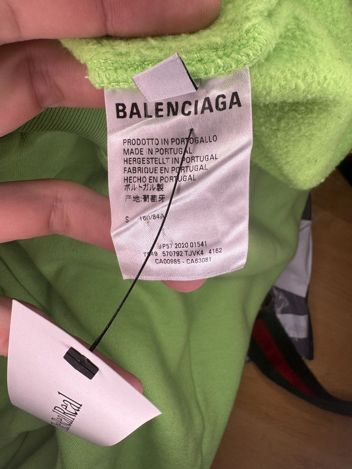 Balenciaga Balenciaga World Food Programme Black Logo Hoodie Size S Size US S / EU 44-46 / 1 - 4 Thumbnail