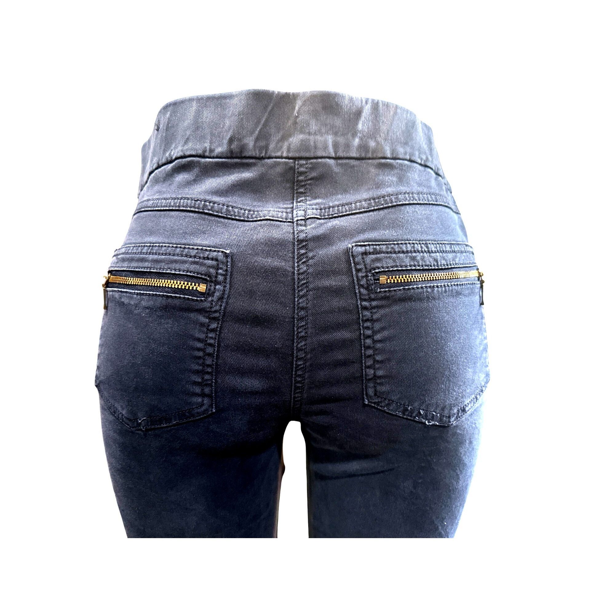 Chicos Chicos So Slimming Womens Cargo Jeans With Zip Details Slim Size 25" / US 0 / IT 36 - 6 Thumbnail