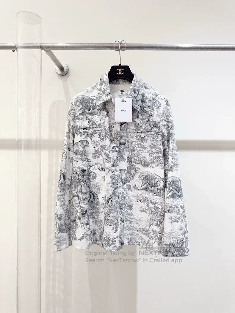 Dior Dior Zoo Denim Jacket Size XS / US 0-2 / IT 36-38 - 1 Thumbnail