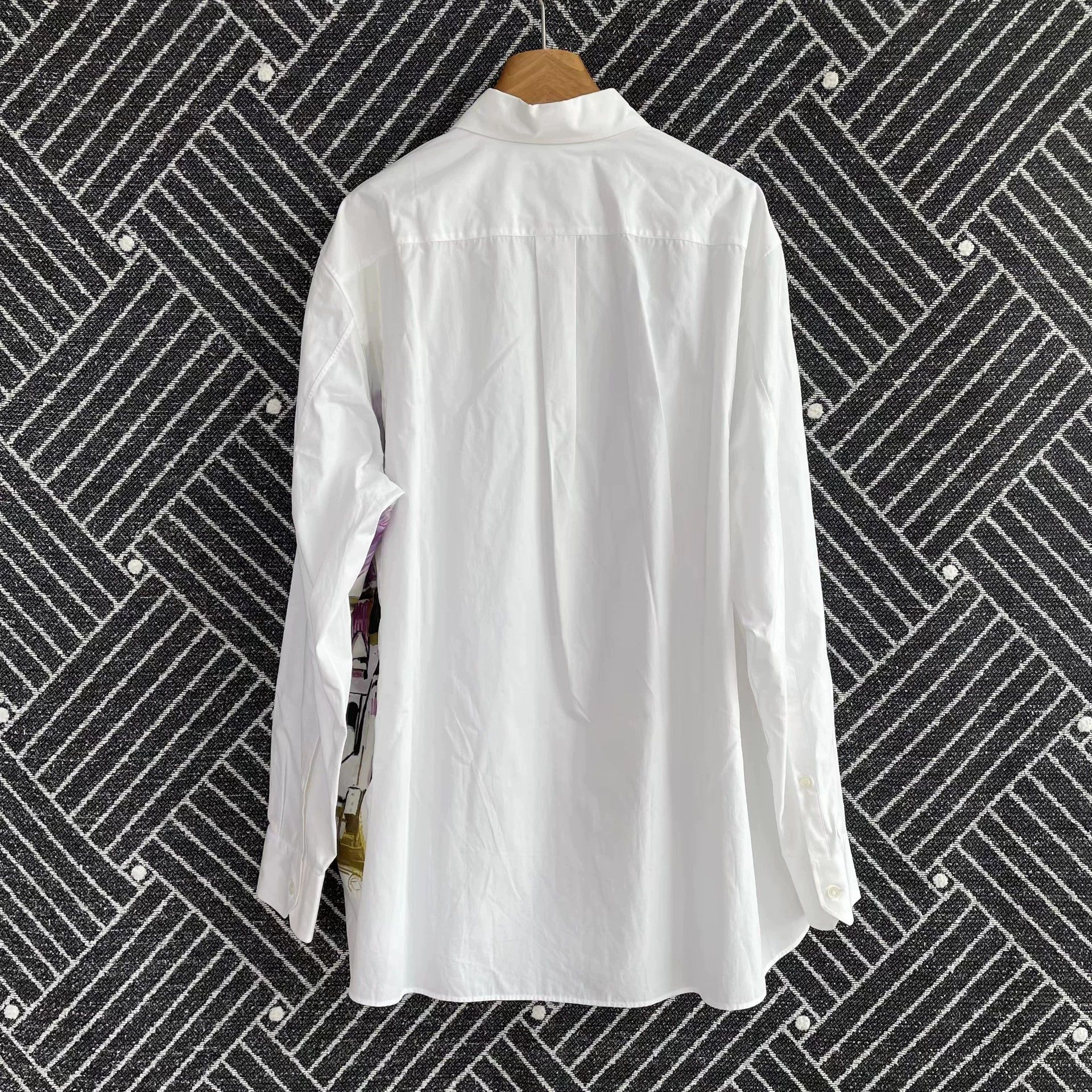 Valentino Valentino Astronaut Print Longsleeve Shirt 40 99 New Size US M / EU 48-50 / 2 - 2 Thumbnail