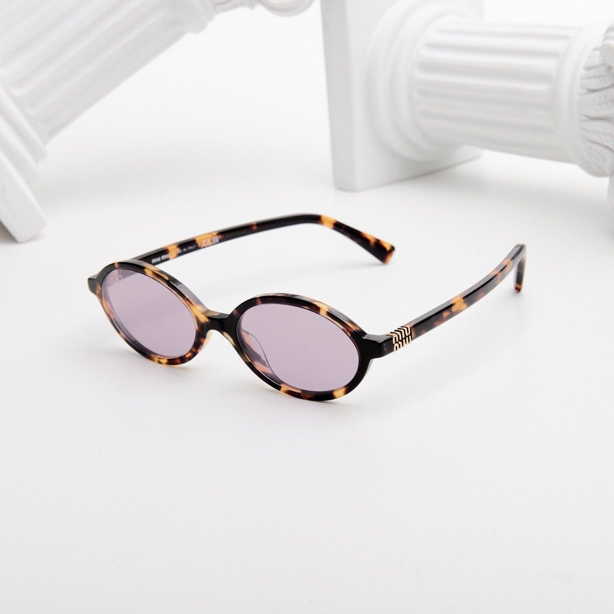 Miu Miu MIU MIU 0MU 04ZS VAU50D SUNGLASSES Size ONE SIZE - 1 Thumbnail
