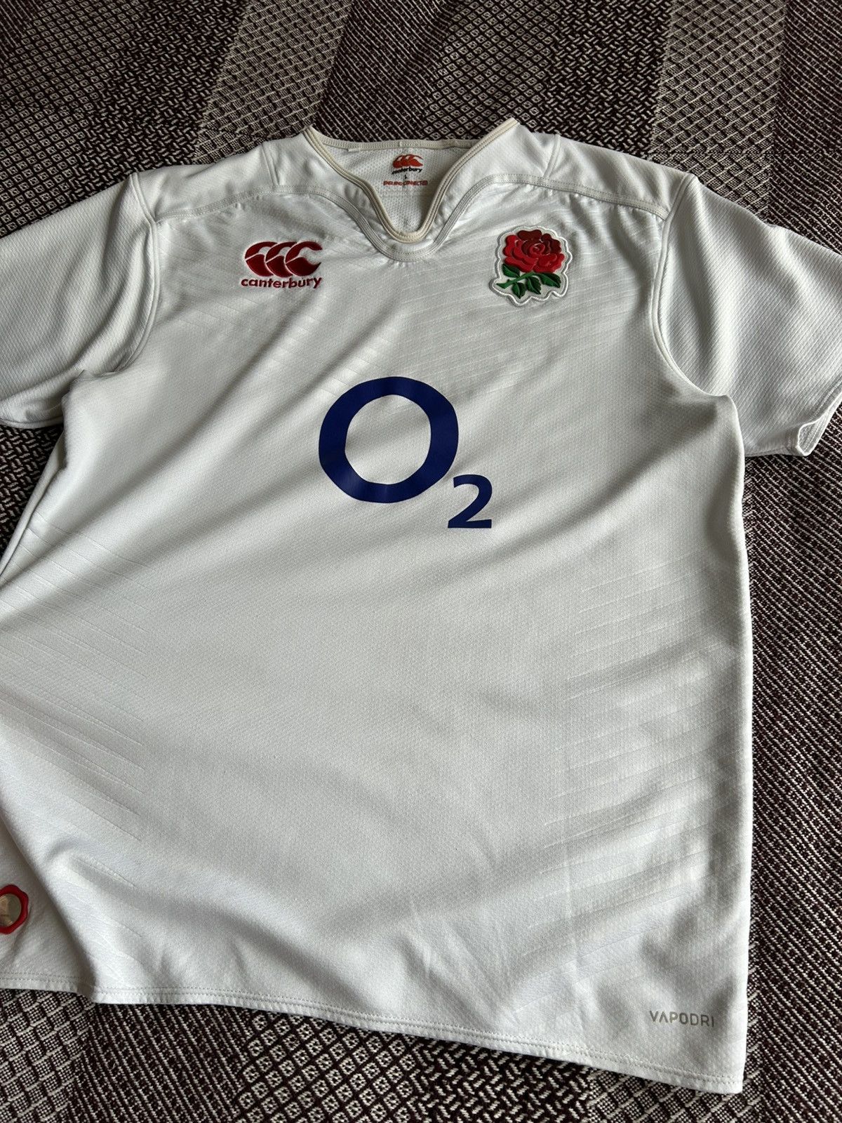 Canterbury of New Zealand Canterbury English Rugby National Team Jersey Size L Size US L / EU 52-54 / 3 - 6 Thumbnail