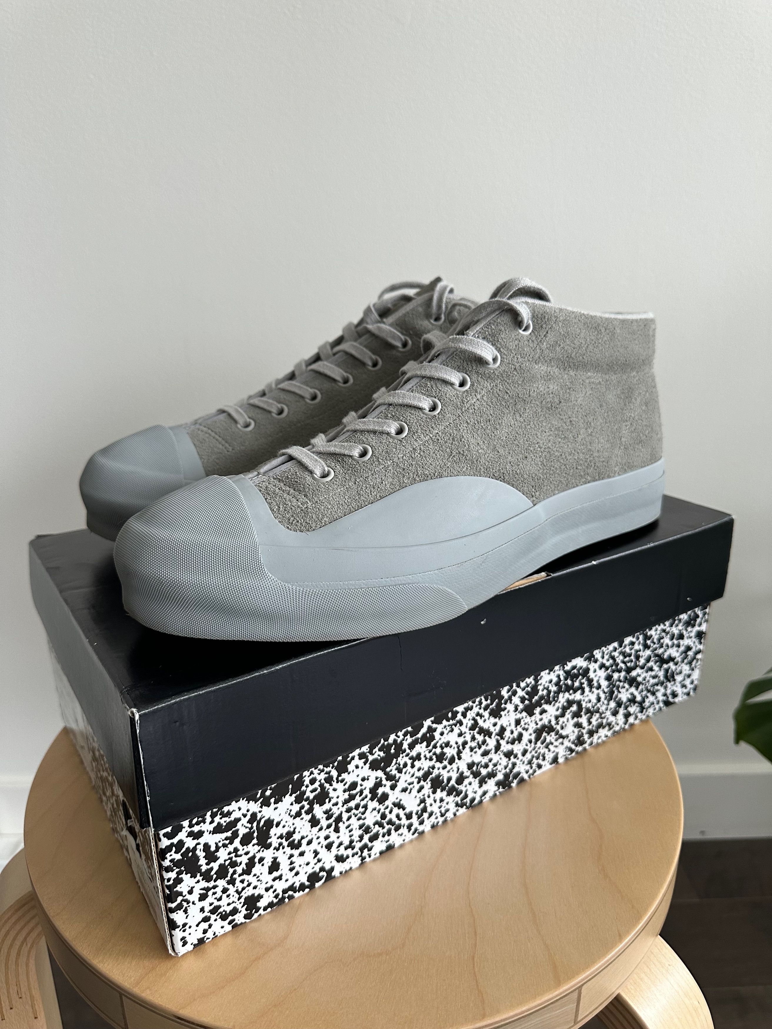 Arpenteur x Moonstar Sidewalk Suede Concrete