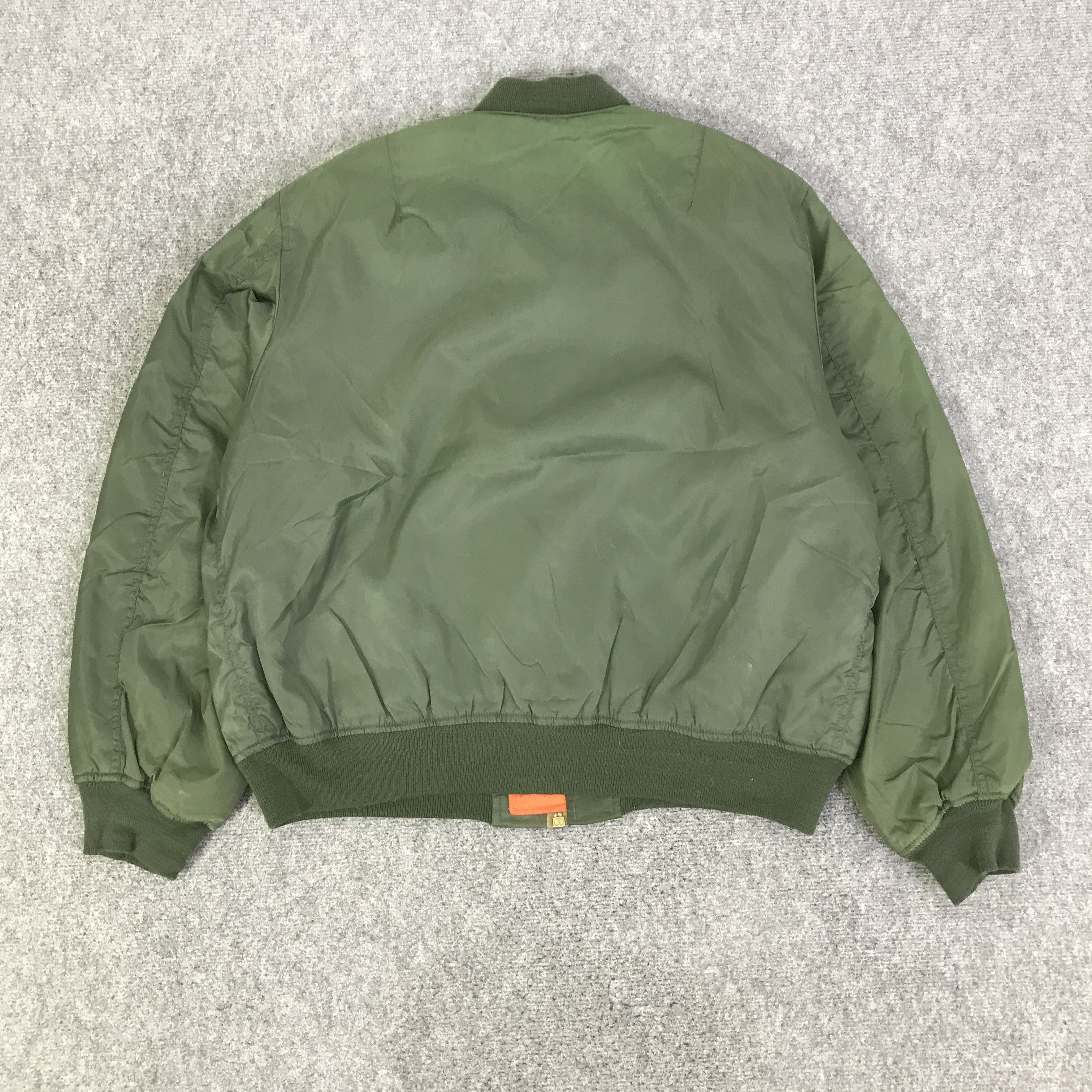 Japanese Brand Y2K BOMBER MILITARY BOMBERS JACKET Size US L / EU 52-54 / 3 - 3 Thumbnail