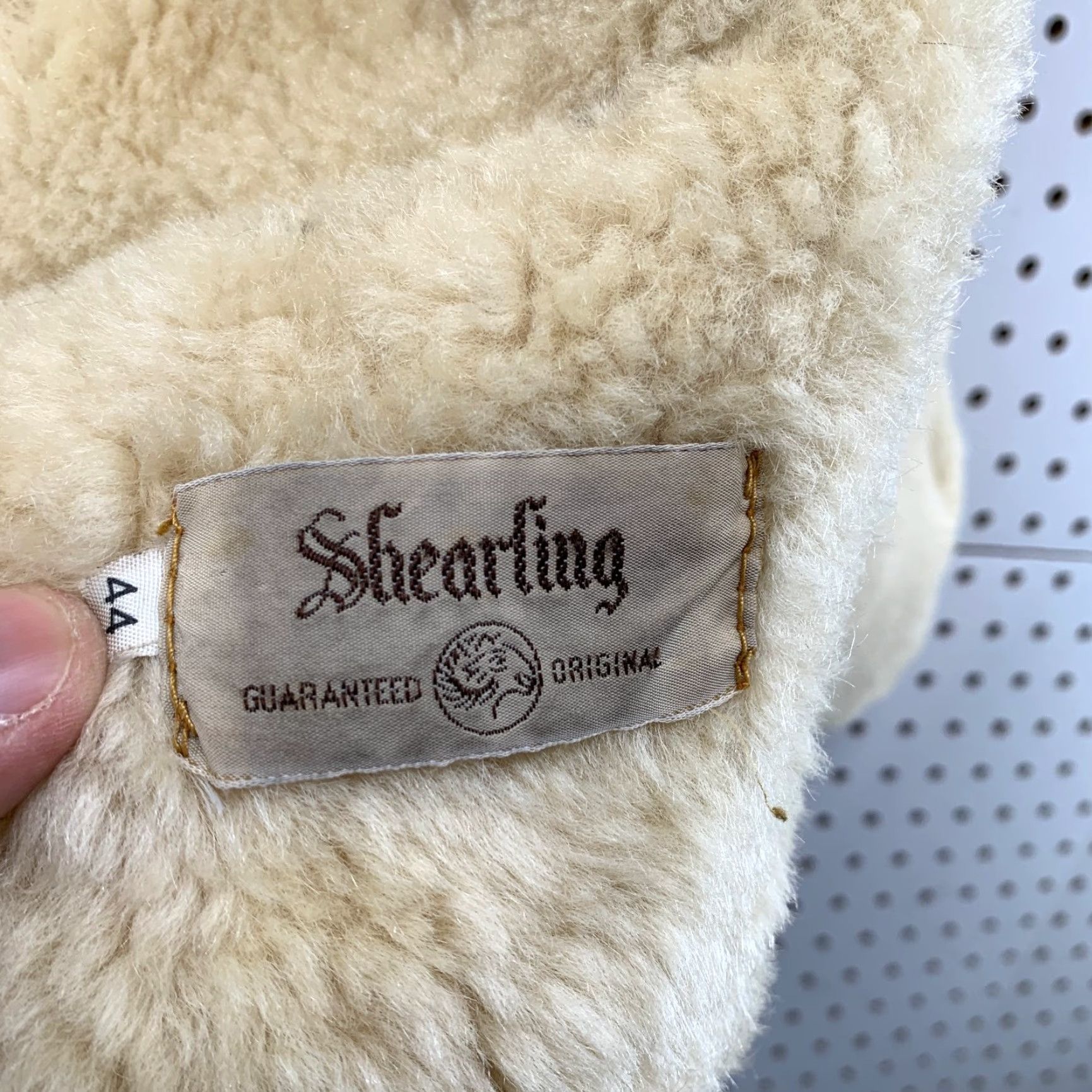 Vintage VINTAGE Shearling Jacket Womens 44 Brown Rancher Pockets Fur Liner Jacket Size XL / US 12-14 / IT 48-50 - 4 Thumbnail