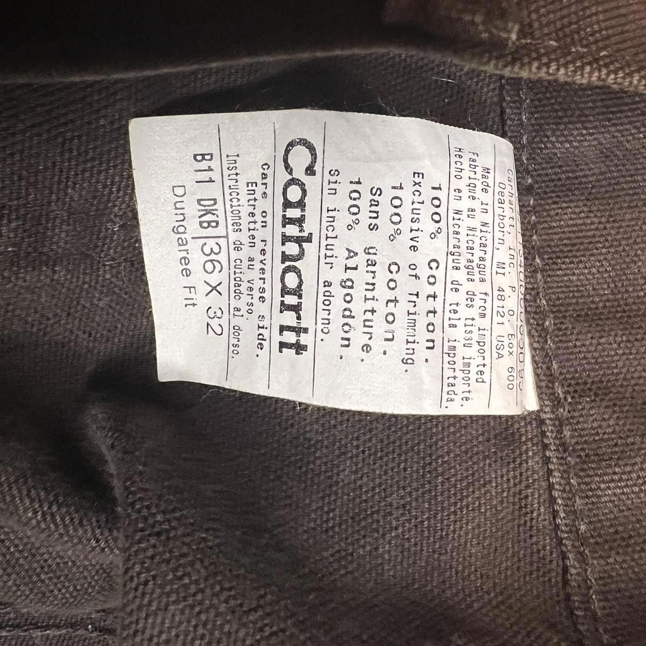Carhartt Carhartt Dungaree Fit Cut Off Size US 36 / EU 52 - 6 Thumbnail