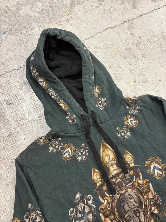 Dolce & Gabbana AW2014 Dolce & Gabbana Heraldic Knight Crest Hoodie Size US S / EU 44-46 / 1 - 5 Thumbnail