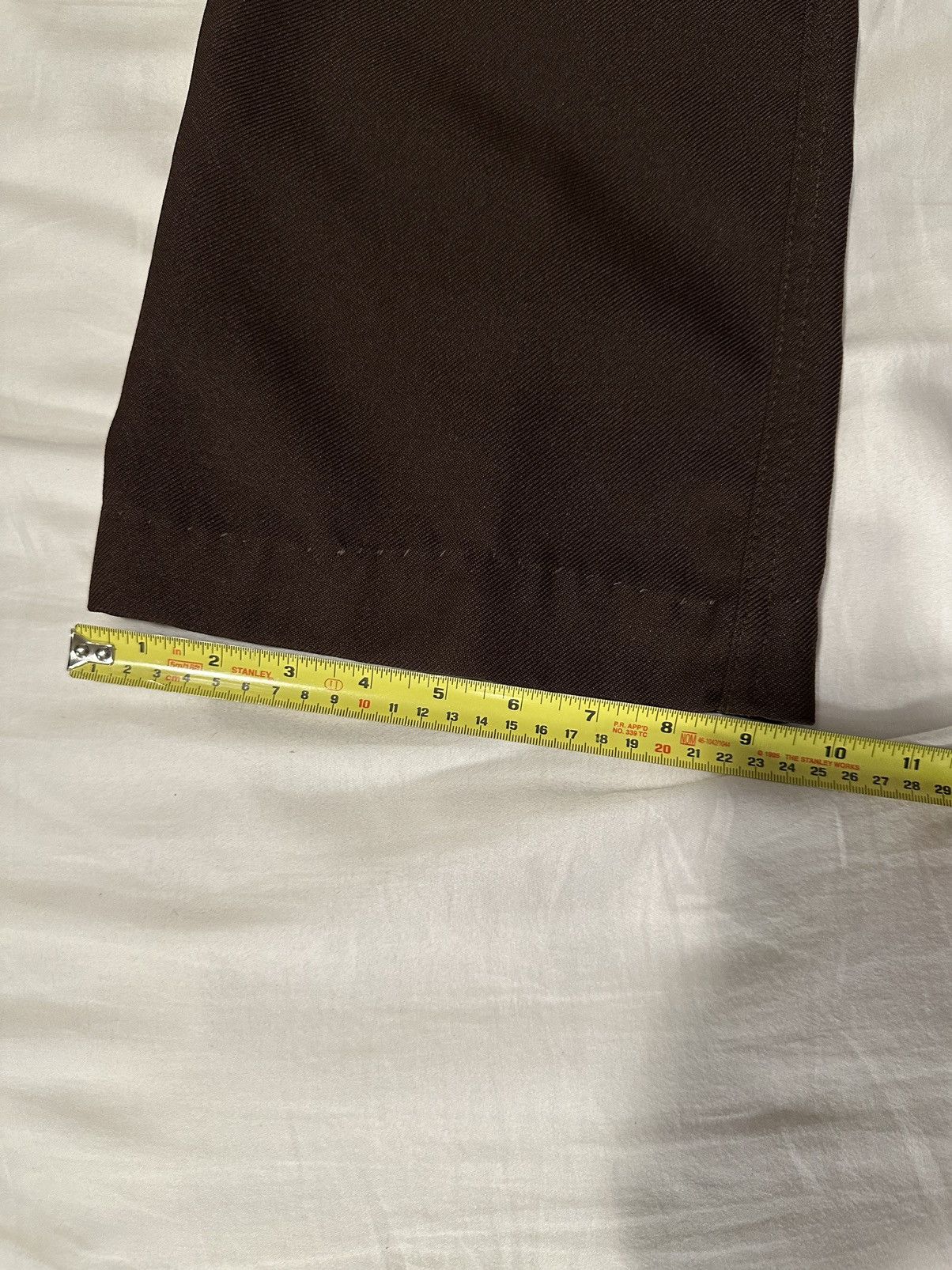 Levi's Vintage 90s Levi’s Black Tab Brown Sta-Prest Pants Size US 33 - 4 Thumbnail