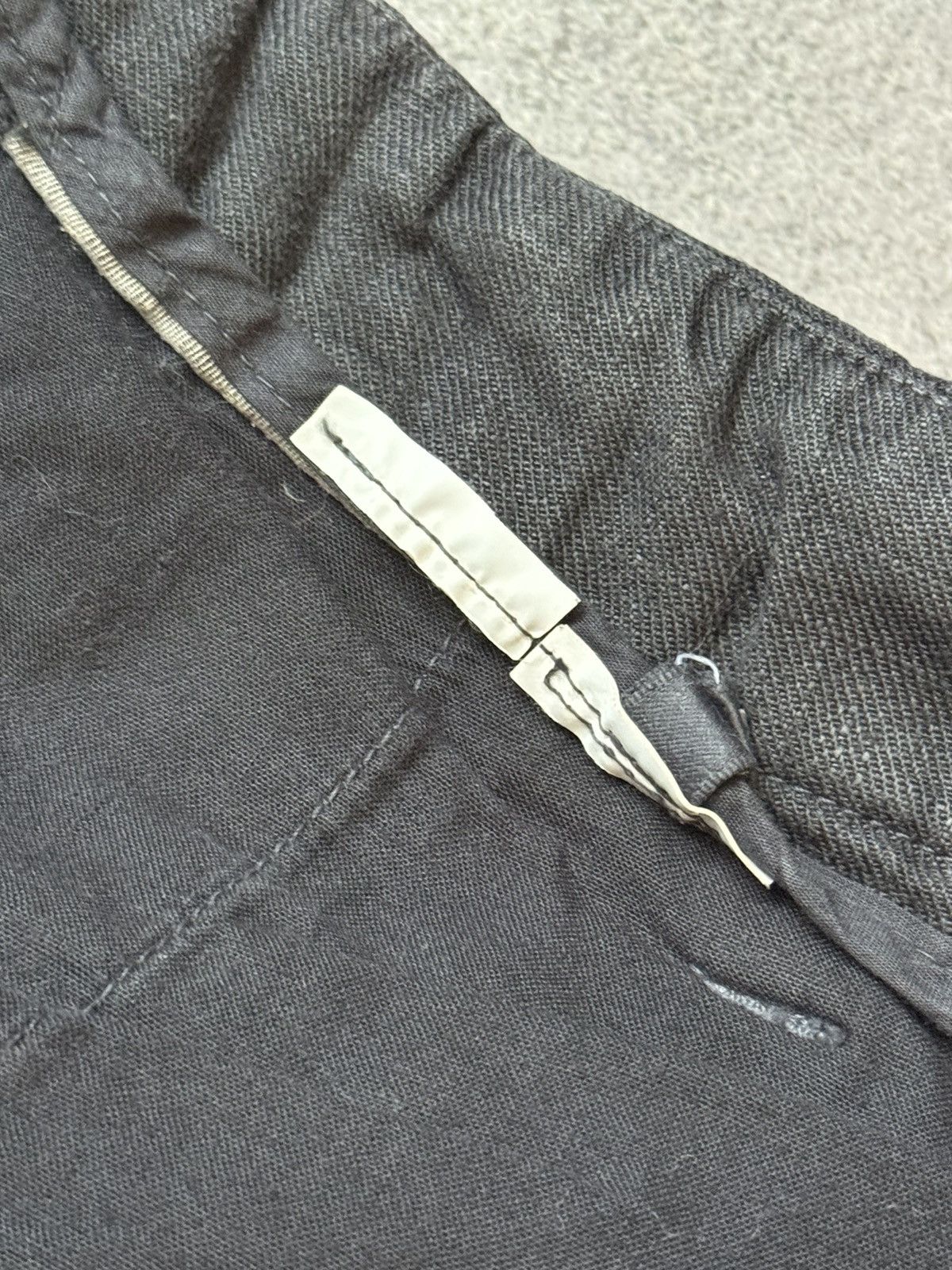 120% Lino × Designer 120% Lino S Wmns dark gray pant trouser chino Size 25" / US 0 / IT 36 - 12 Thumbnail