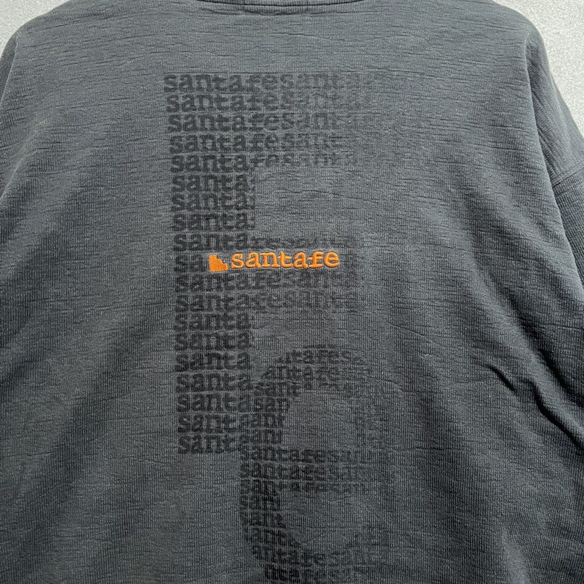 Japanese Brand Vintage Santa Fe Graphic Sweatshirt Made in Japan Black Size US L / EU 52-54 / 3 - 2 Thumbnail